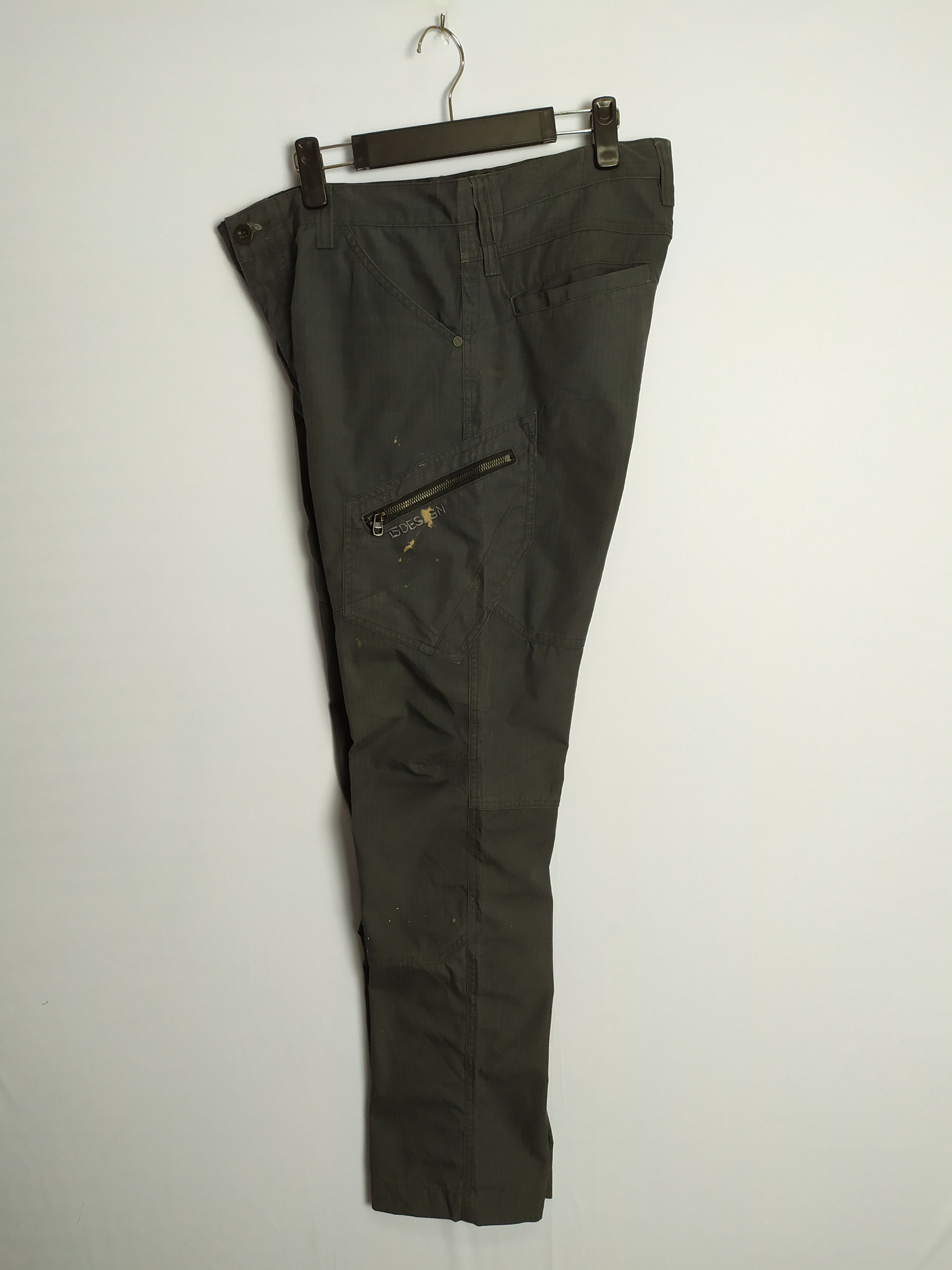 Japanese Brand TS Design Black Cargo Pants Size US 34 / EU 50 - 14 Thumbnail