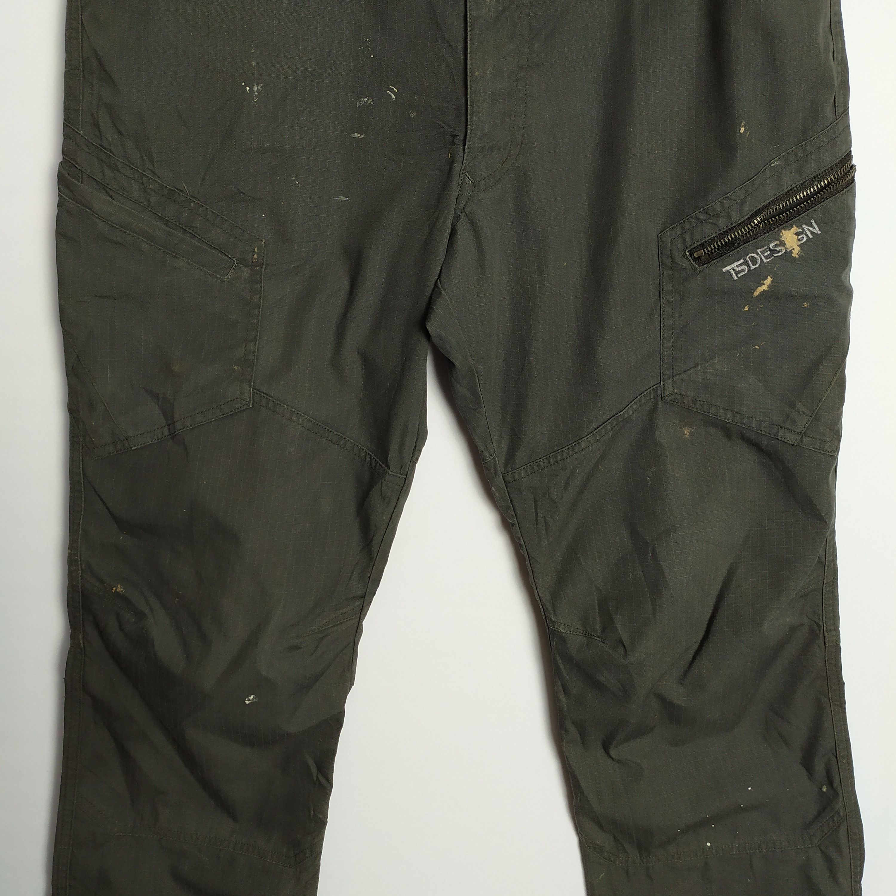 Japanese Brand TS Design Black Cargo Pants Size US 34 / EU 50 - 5 Thumbnail