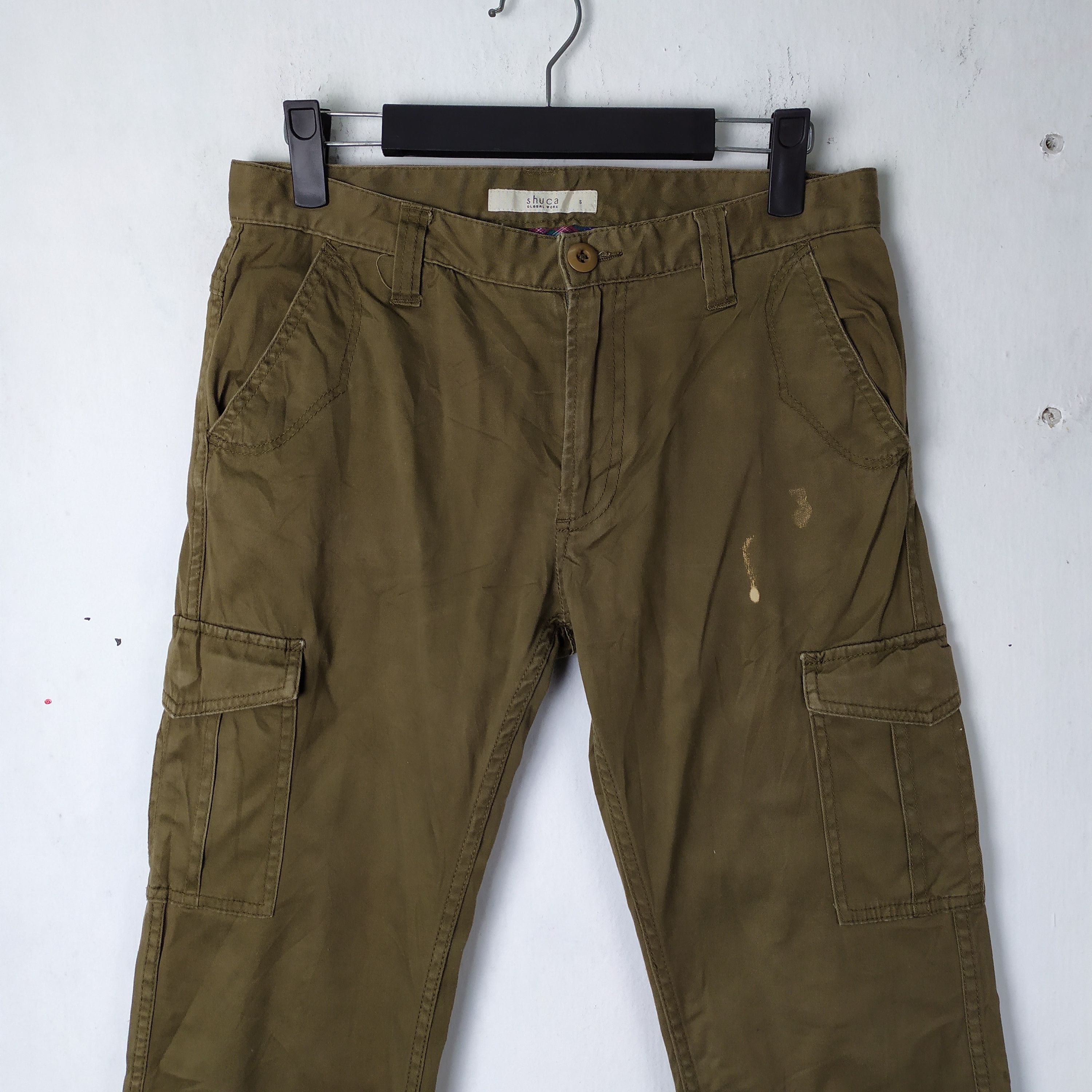 Global Work SHUCCA GLOBAL WORK CARGO PANTS MULTIPOCKET Size US 28 / EU 44 - 2 Thumbnail