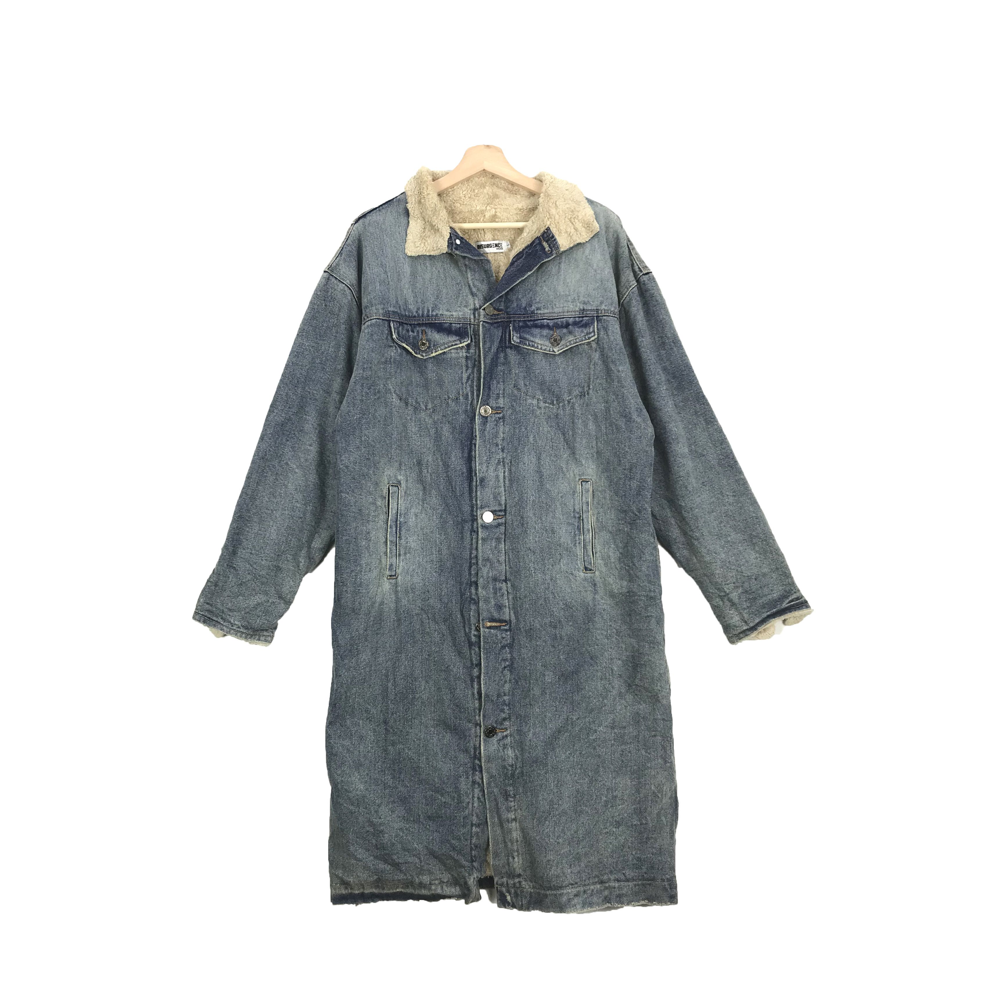 Insurgence Shearling Jean Long Jacket Sherpa Jacket