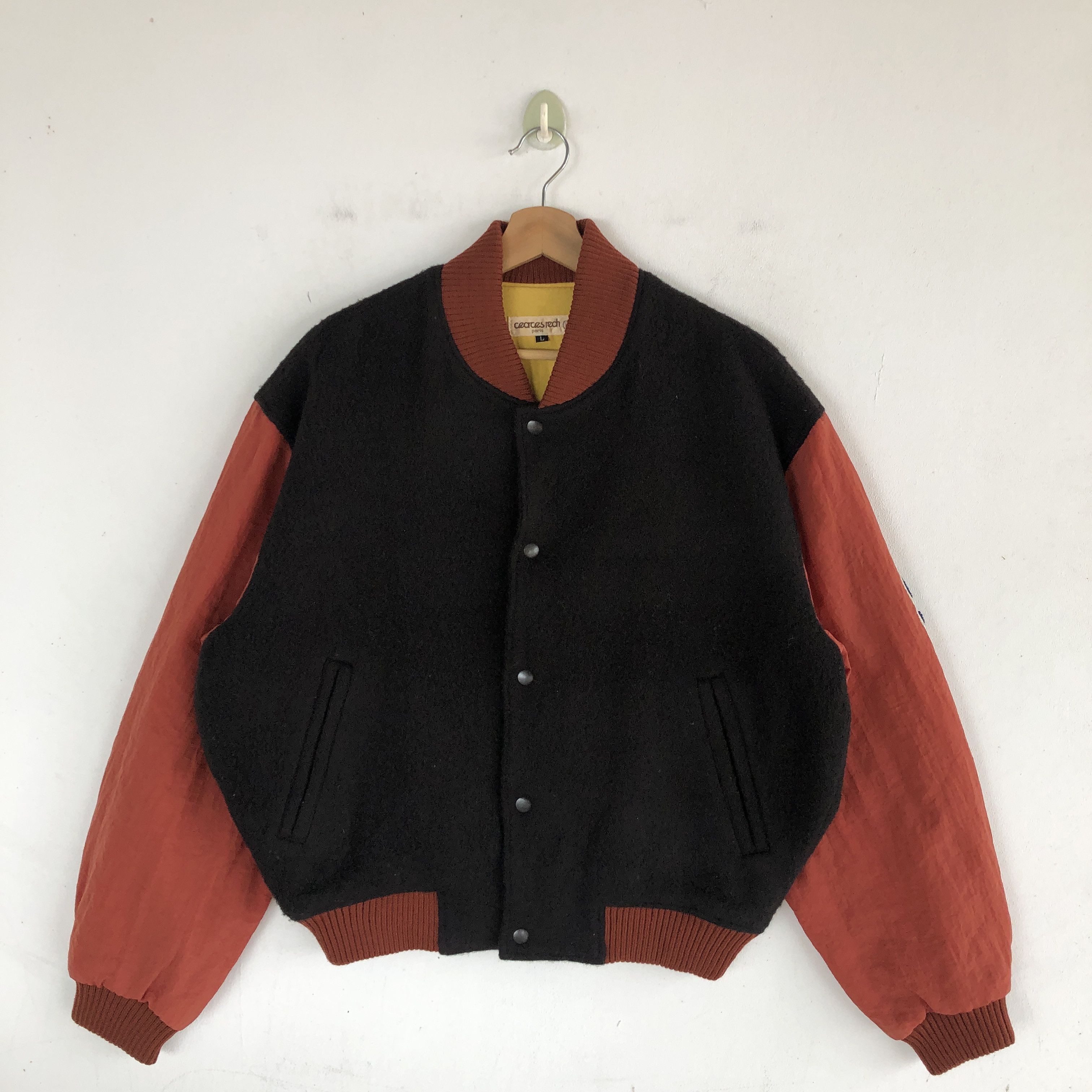 Vintage Vintage Georges Rech Varsity Jacket University Wool Jackets Size US XL / EU 56 / 4 - 2 Thumbnail