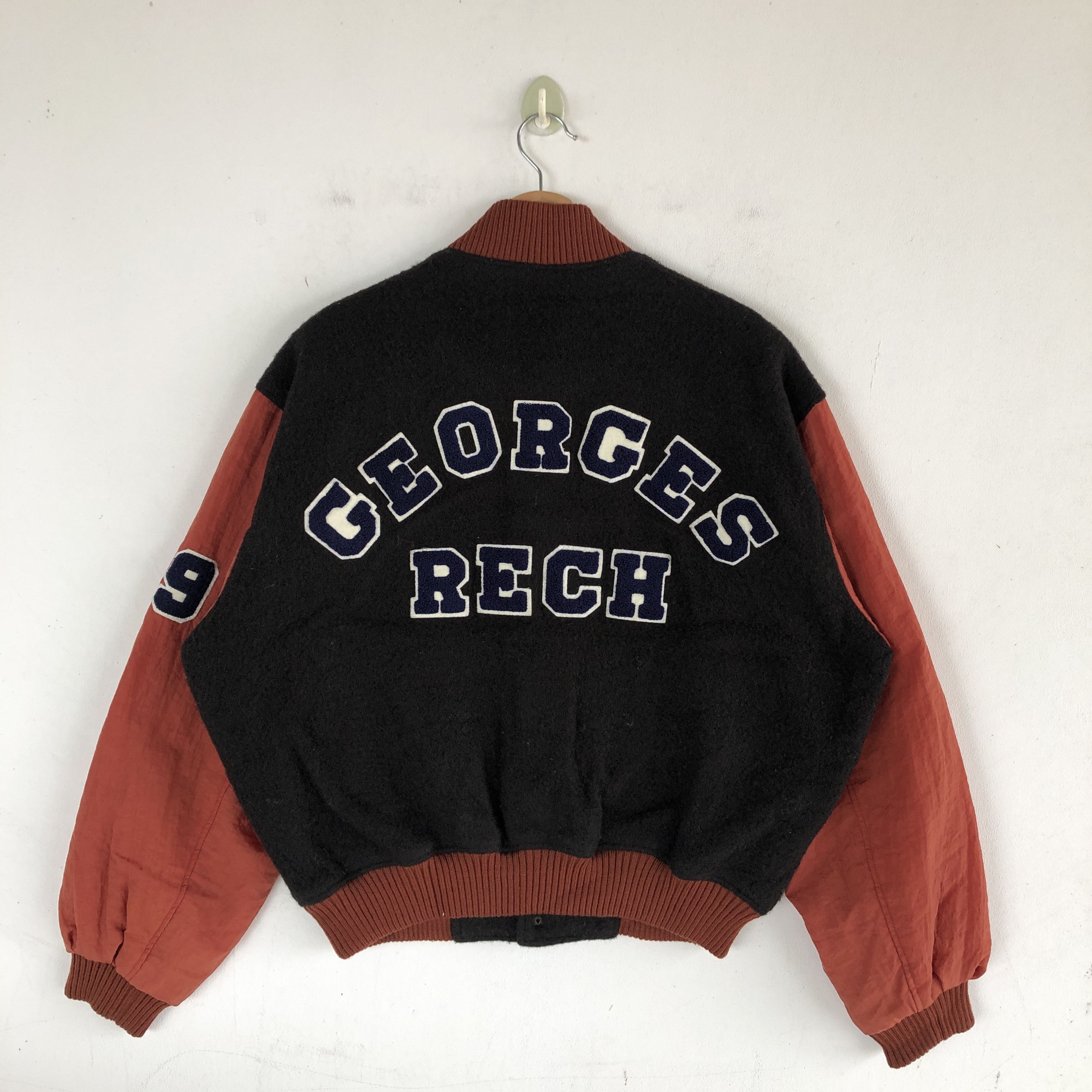 Vintage Vintage Georges Rech Varsity Jacket University Wool Jackets Size US XL / EU 56 / 4 - 1 Thumbnail