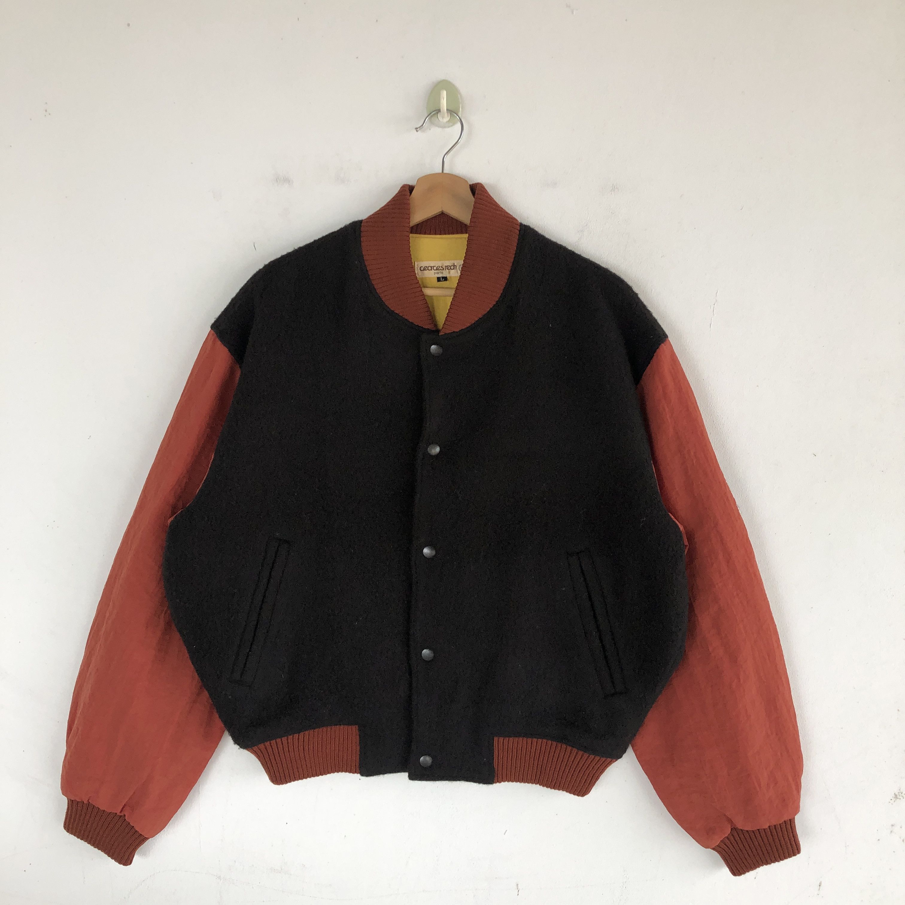 Vintage Vintage Georges Rech Varsity Jacket University Wool Jackets Size US XL / EU 56 / 4 - 3 Thumbnail