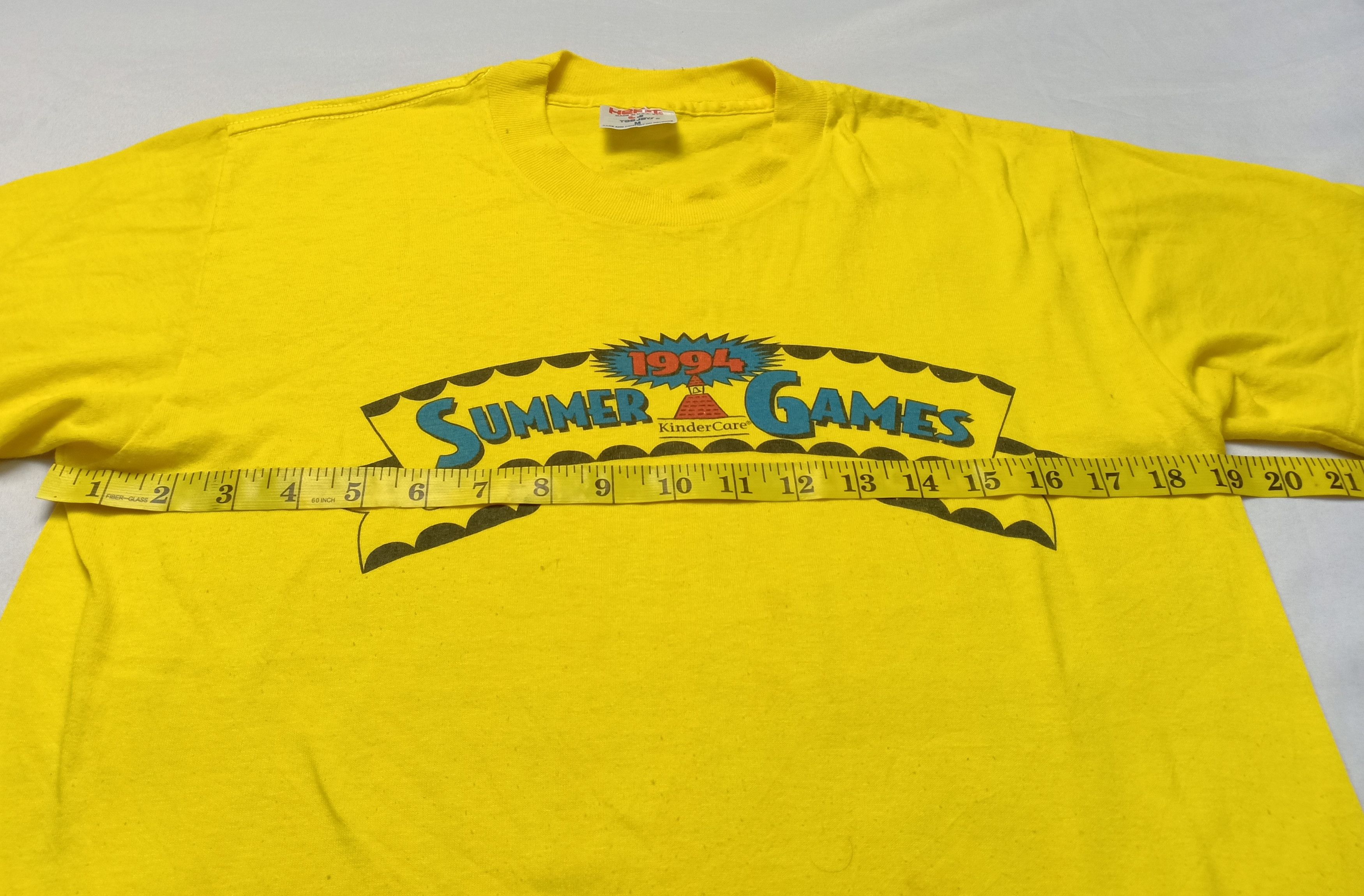 Vintage Vintage 90s Summer Games 1994 50/50 Tee Kinder Care Size US S / EU 44-46 / 1 - 5 Thumbnail