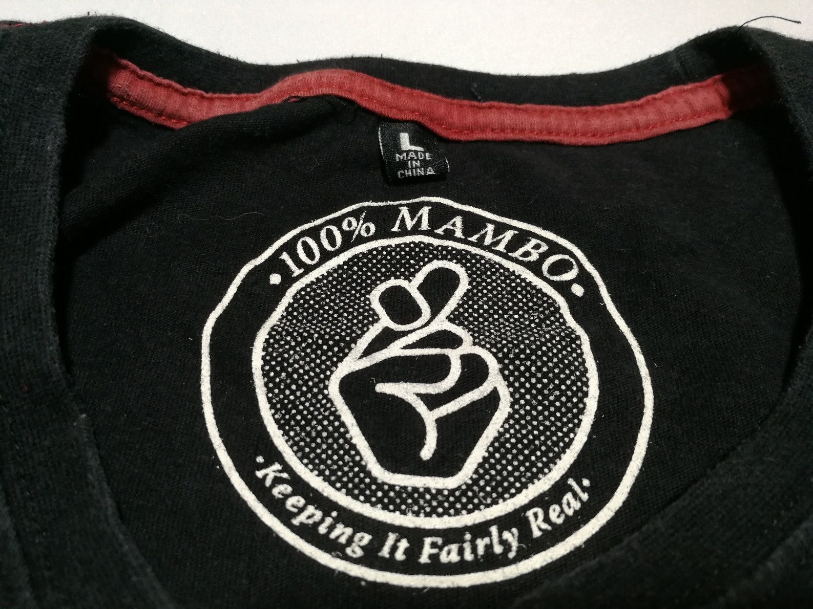 Mambo Mambo Spell Out Tee Art Hip Hop Designed in Australia Size US L / EU 52-54 / 3 - 3 Thumbnail