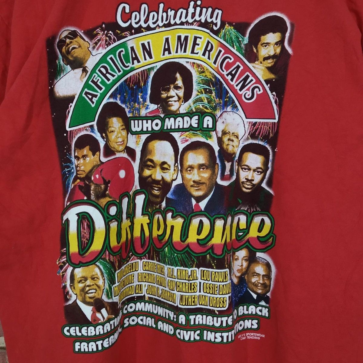 Rap Tees × Steve And Barrys Vintage Iconic Person Black History Promo T-shirt Size US XL / EU 56 / 4 - 4 Thumbnail