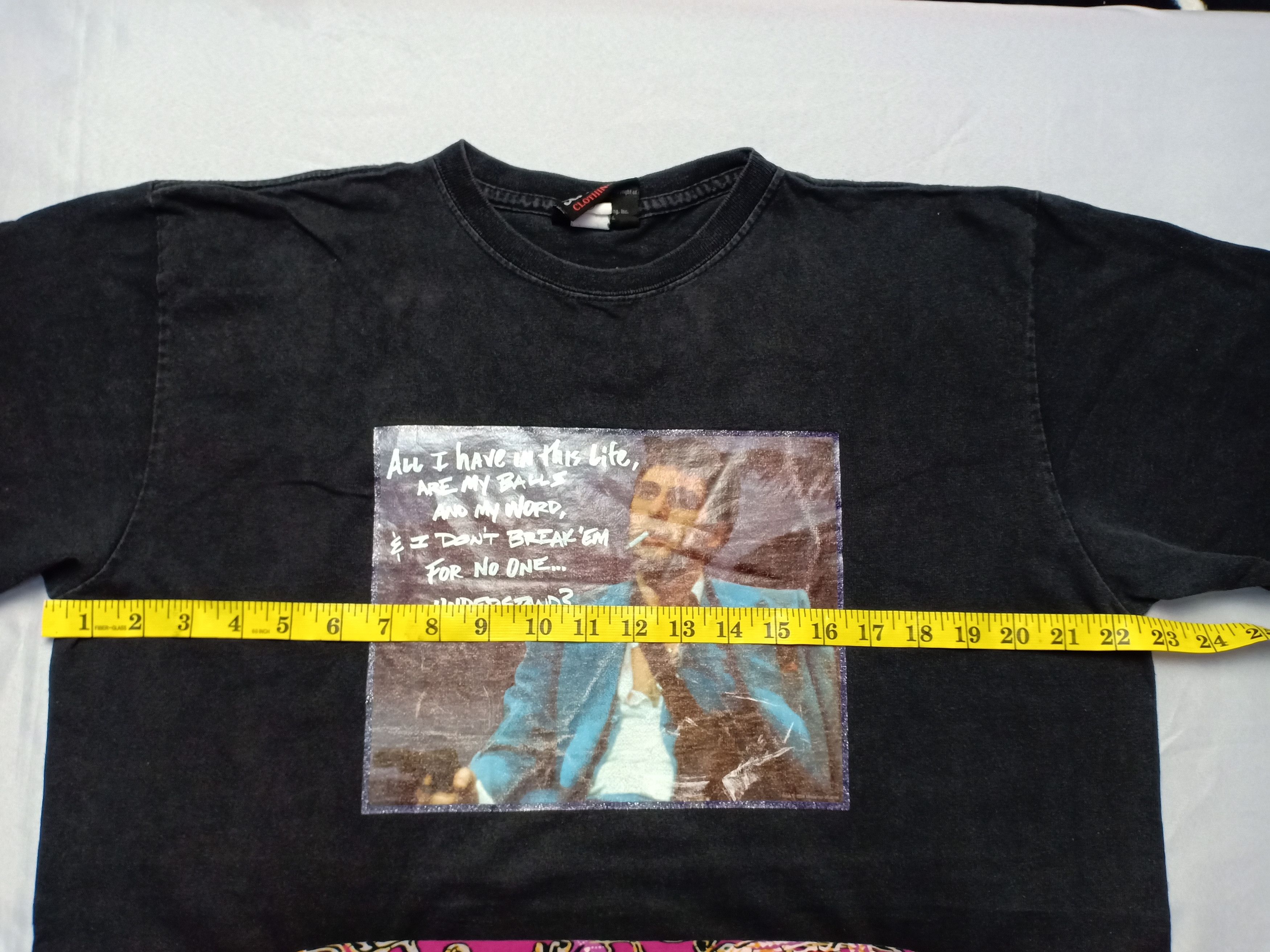 Vintage Vintage Movie Serial Killer Scarface Tony Montana Al pacino Size US L / EU 52-54 / 3 - 8 Thumbnail