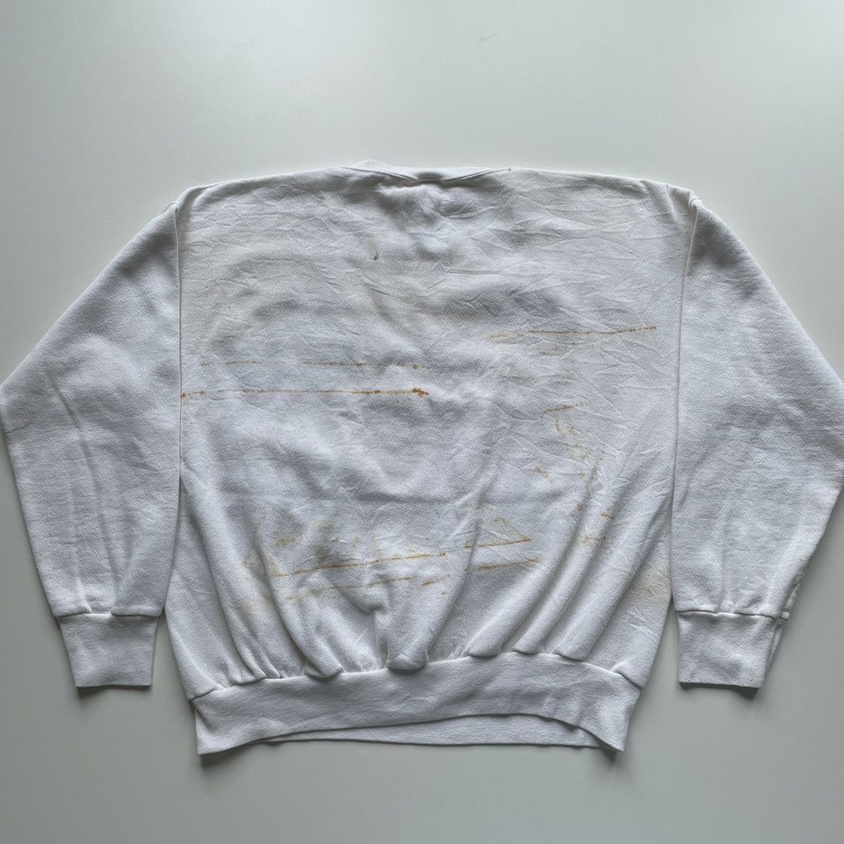 NFL × Vintage Vintage 90s Cleveland browns NFL graphic crewneck stained Size US S / EU 44-46 / 1 - 3 Thumbnail