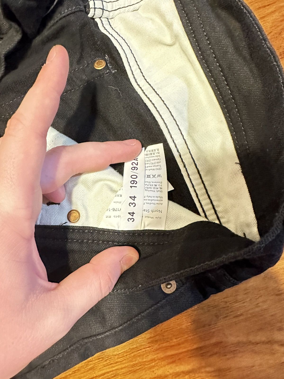 Acne Studios Acne studios skinny Bia Konst denim size 34x34 Size US 34 / EU 50 - 5 Thumbnail