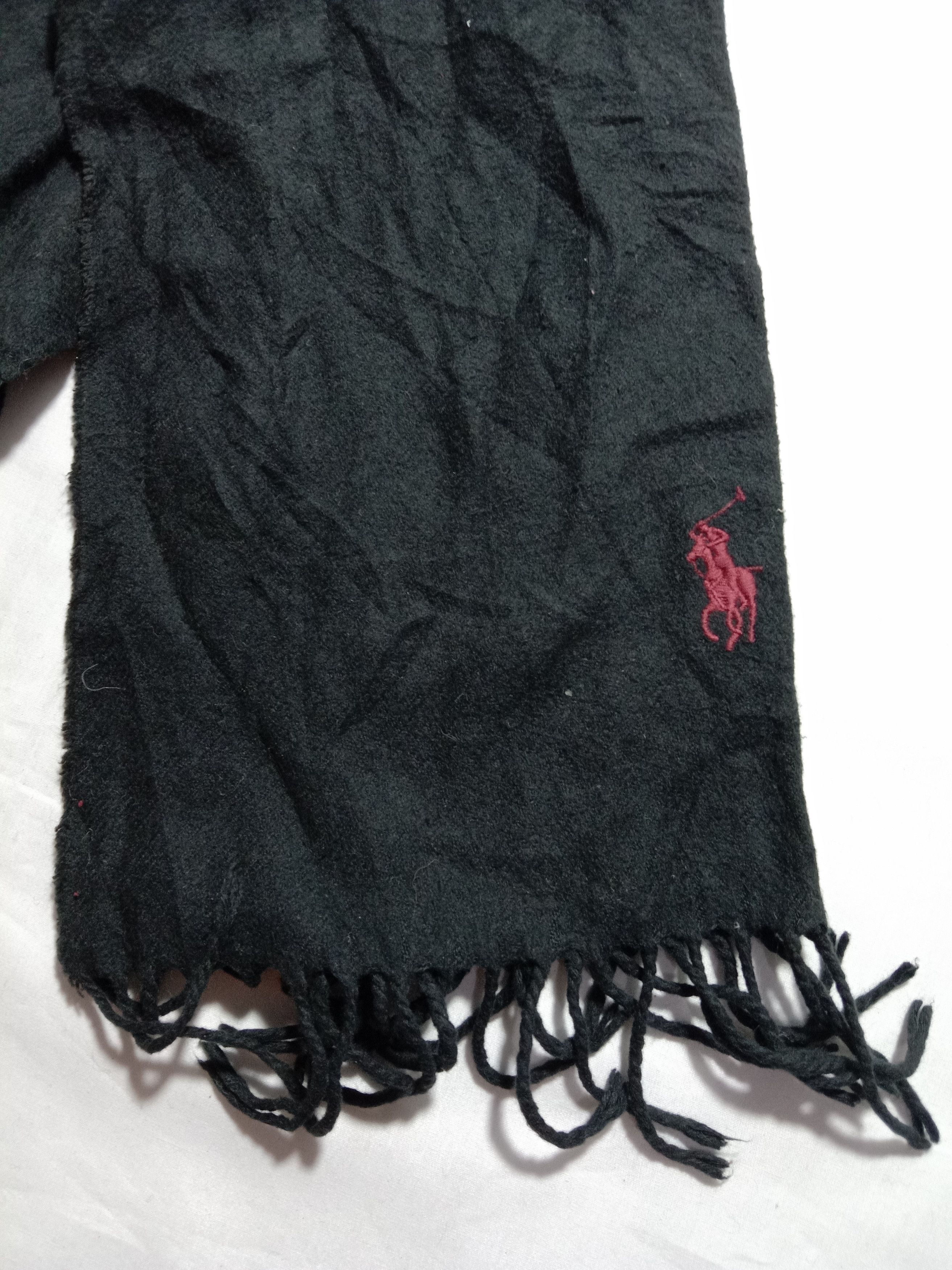 Designer Polo Ralph Lauren Made in France Sport Scarf Muffler Size ONE SIZE - 3 Thumbnail