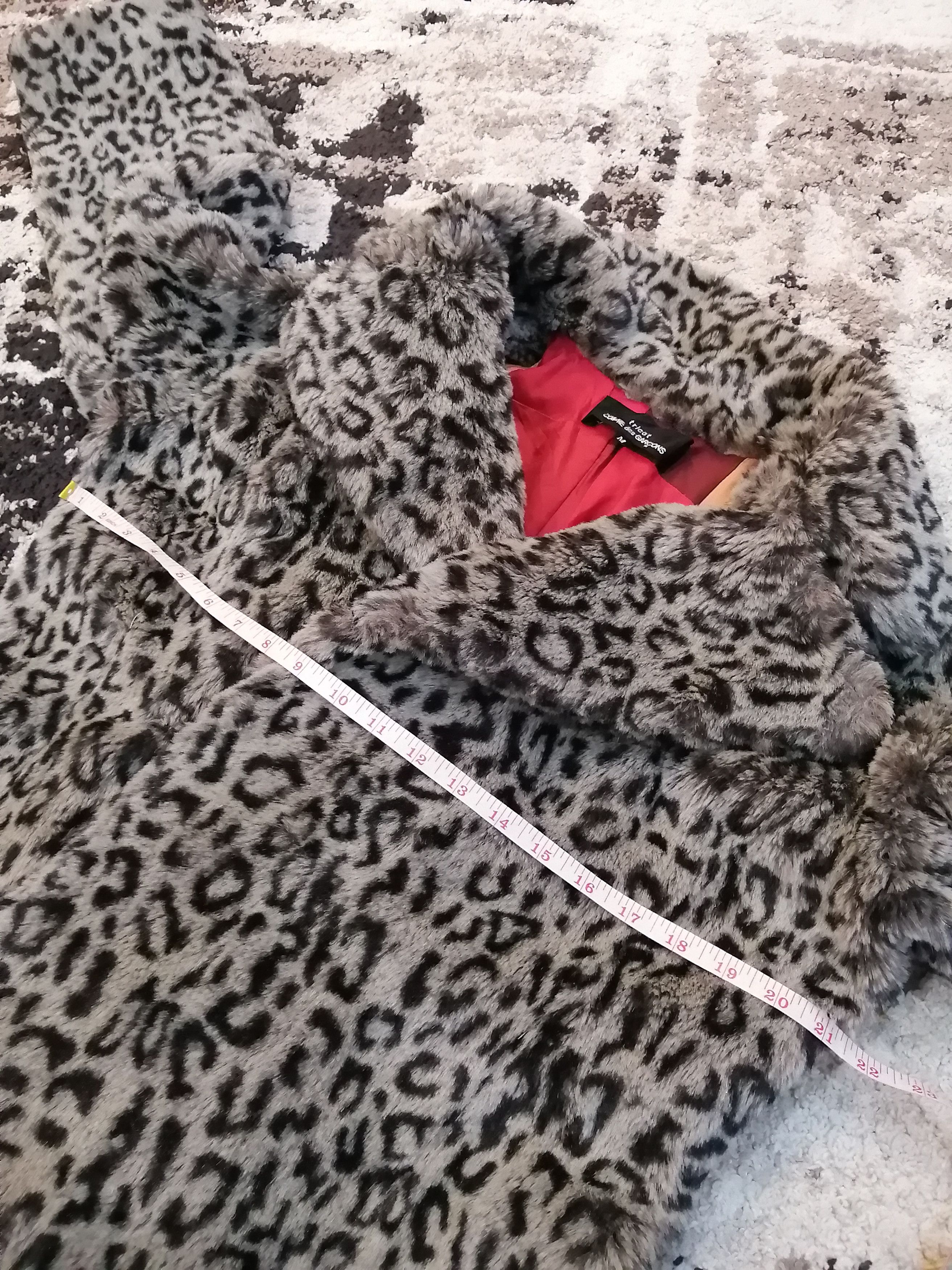 Tricot Comme des Garcons Vintage AD2002 Tricot Comme des Garcons Fur Coat Size M / US 6-8 / IT 42-44 - 16 Thumbnail