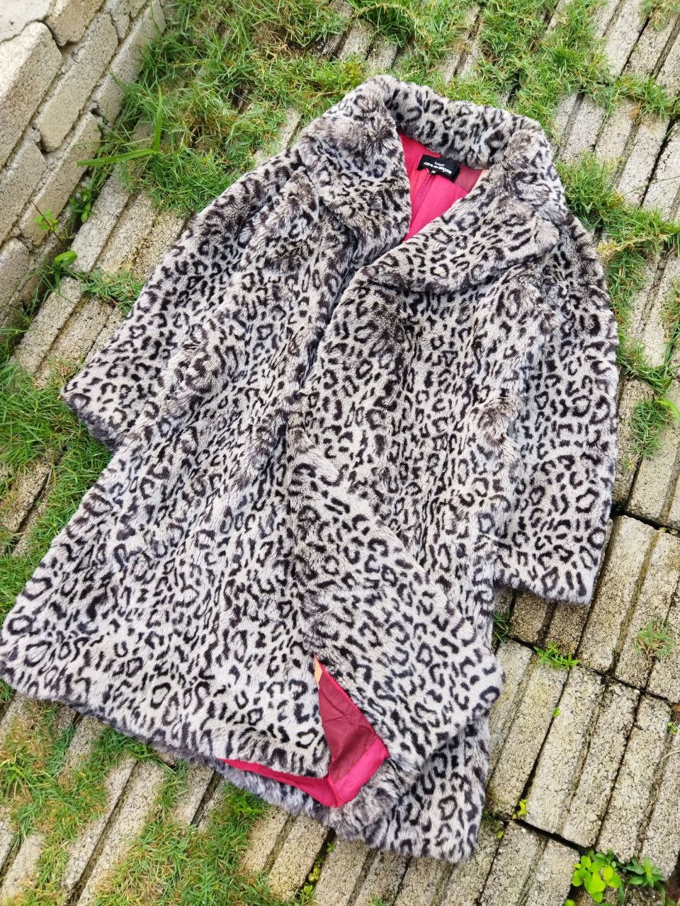 Tricot Comme des Garcons Vintage AD2002 Tricot Comme des Garcons Fur Coat Size M / US 6-8 / IT 42-44 - 2 Thumbnail