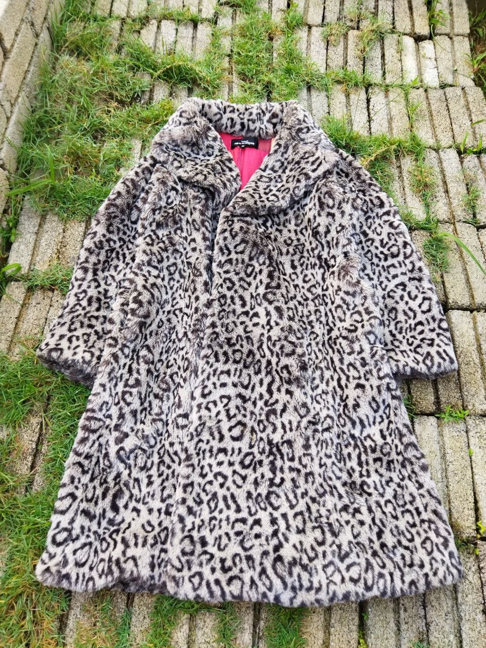 Tricot Comme des Garcons Vintage AD2002 Tricot Comme des Garcons Fur Coat Size M / US 6-8 / IT 42-44 - 8 Thumbnail