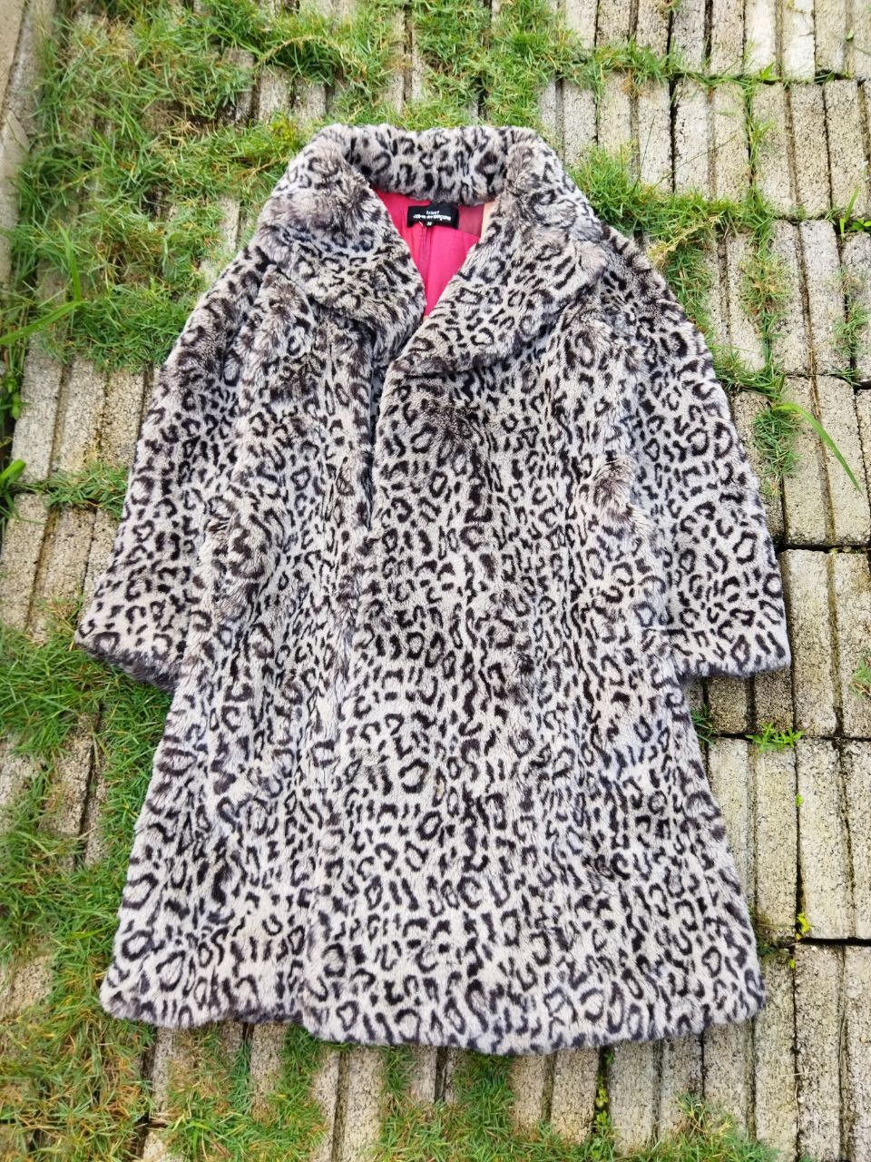 Tricot Comme des Garcons Vintage AD2002 Tricot Comme des Garcons Fur Coat Size M / US 6-8 / IT 42-44 - 4 Thumbnail