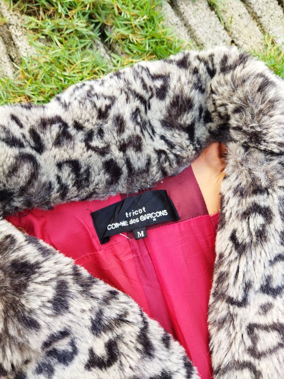 Tricot Comme des Garcons Vintage AD2002 Tricot Comme des Garcons Fur Coat Size M / US 6-8 / IT 42-44 - 7 Thumbnail