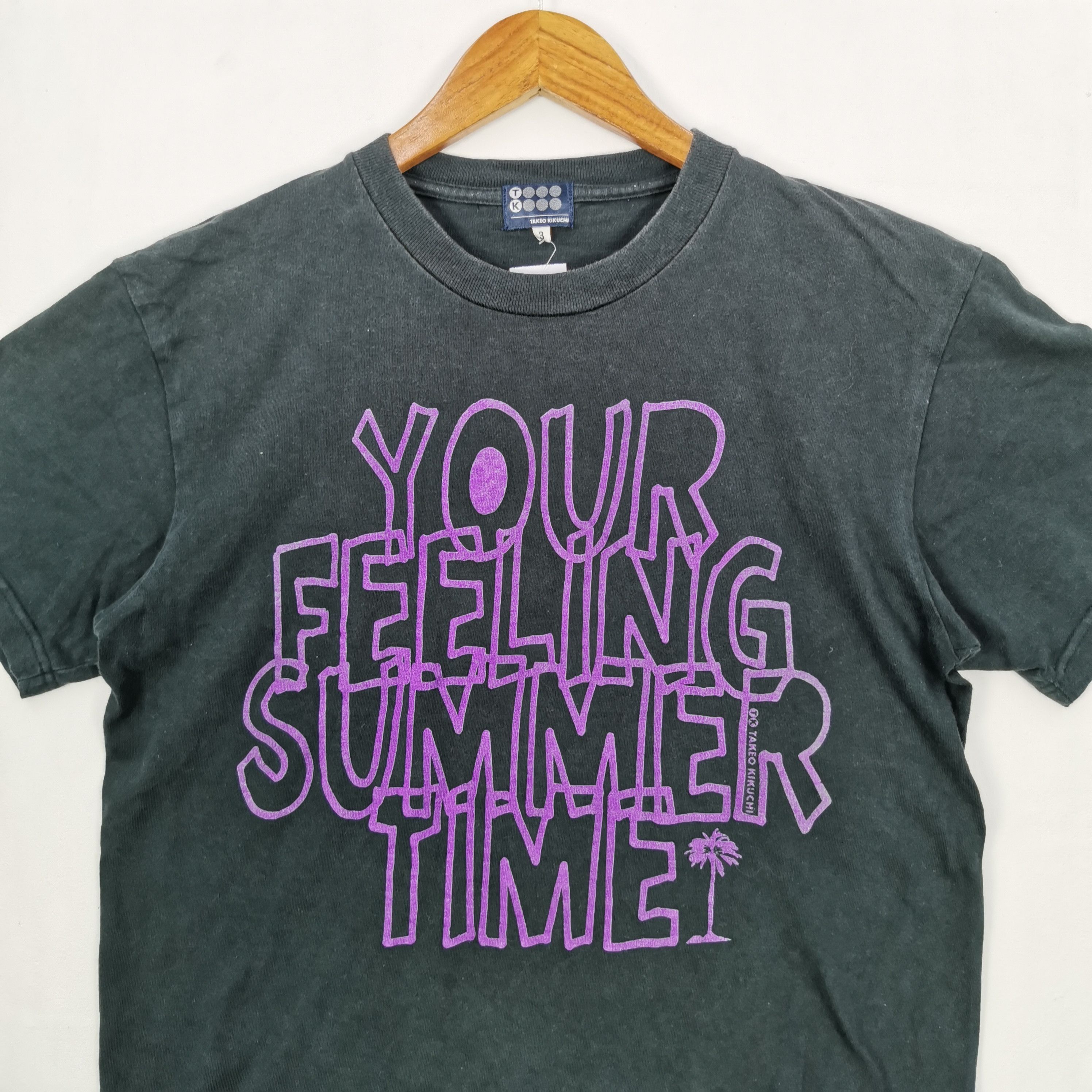 Japanese Brand Y2K Takeo Kikuchi T Shirt Japanese Brand Streetwear Tees Size US M / EU 48-50 / 2 - 2 Thumbnail