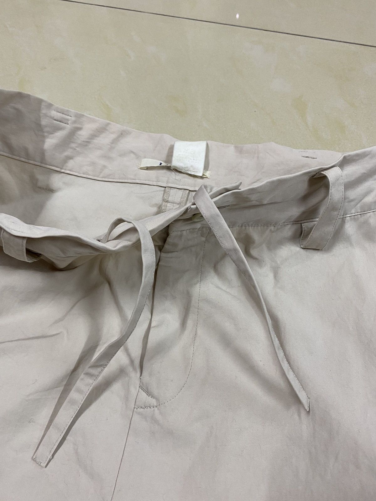 Limi Feu × Yohji Yamamoto Yohji Yamamoto Limi Feu Light Baggy Short Pants Size US 39 - 8 Thumbnail