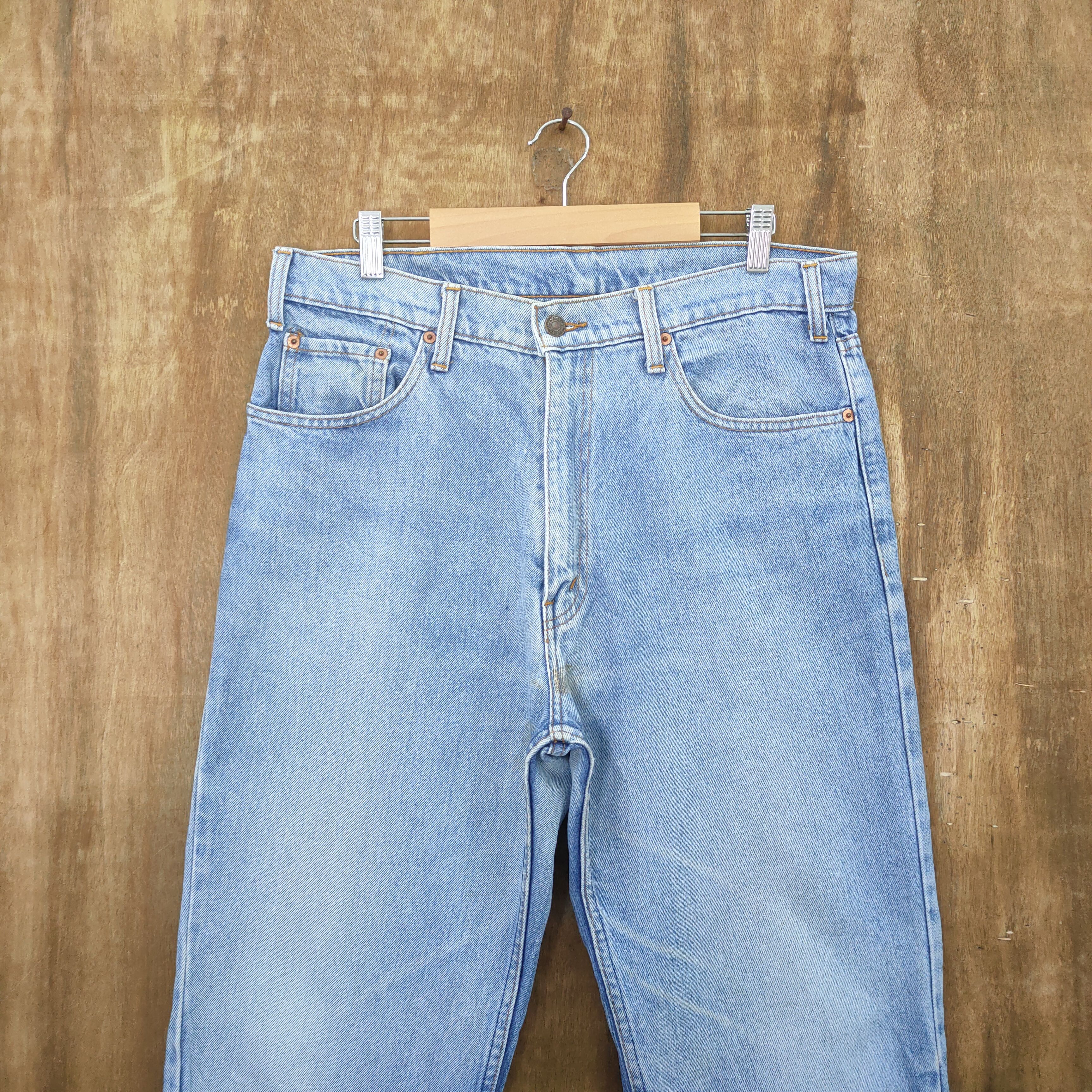 Levi's Vintage Clothing VINTAGE LEVI'S FADED LIGHT WASH JEANS DENIM PANTS Size US 33 - 4 Thumbnail