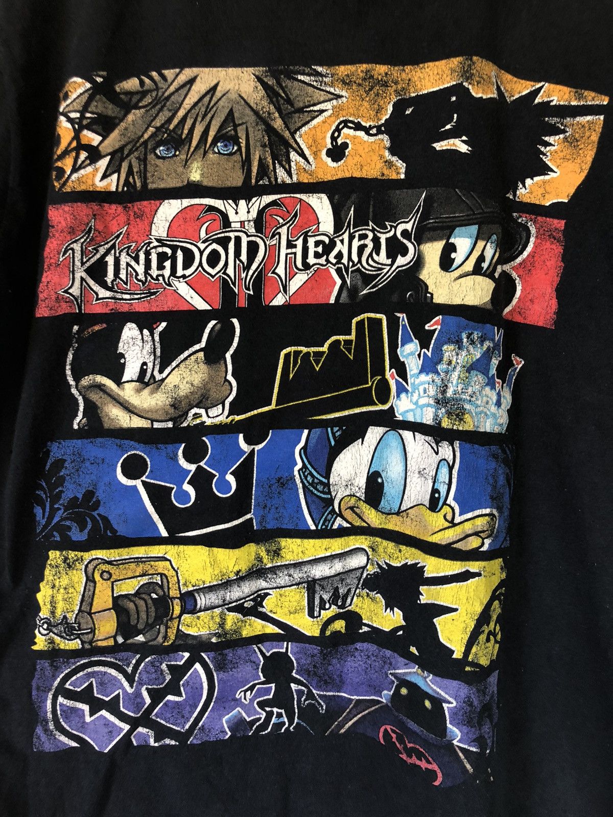 Anime Vintage anime x kingdom hearts Black shirt Size US M / EU 48-50 / 2 - 3 Thumbnail