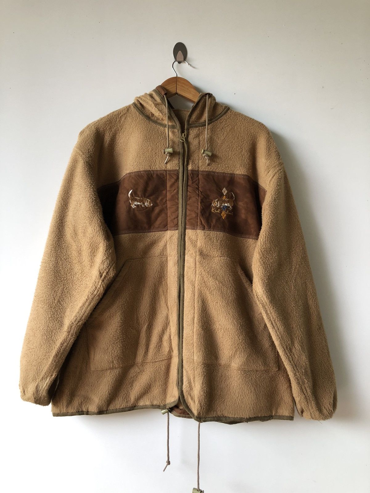 Karl Helmut Karl helmut fleece Zip Up Sweaters Hoodies Size US L / EU 52-54 / 3 - 1 Thumbnail