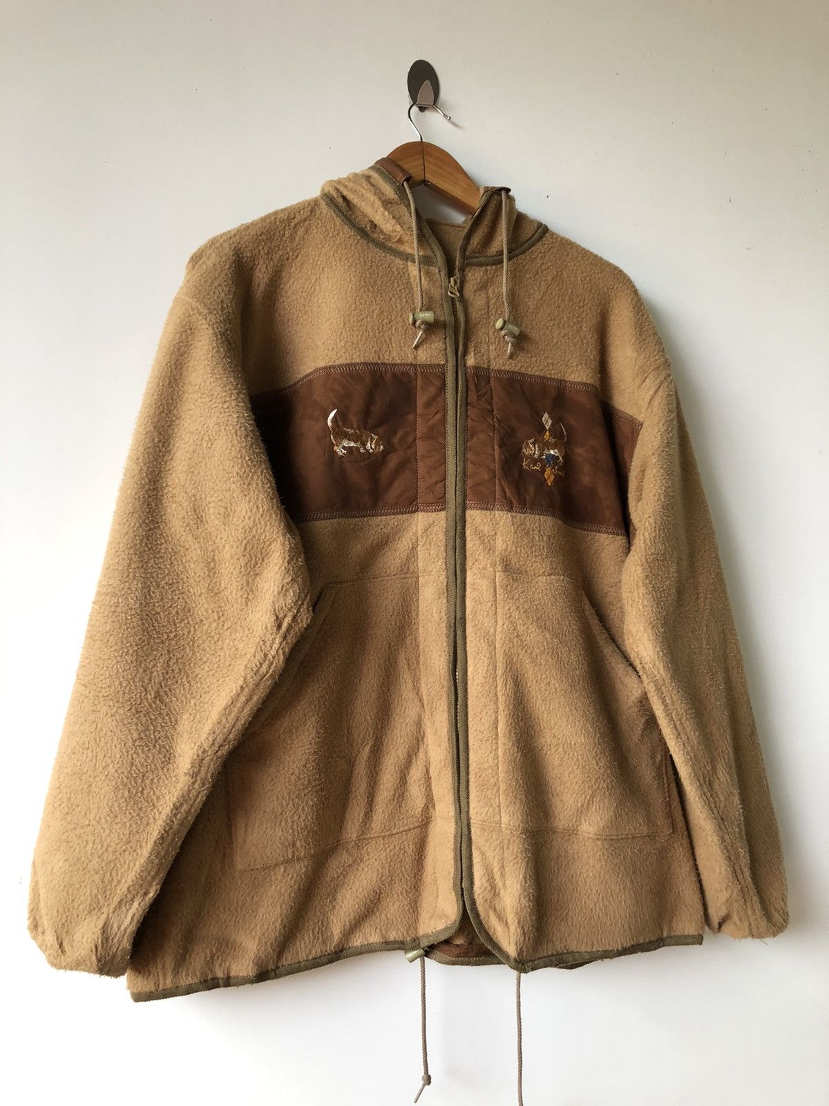 Karl Helmut Karl helmut fleece Zip Up Sweaters Hoodies Size US L / EU 52-54 / 3 - 3 Thumbnail