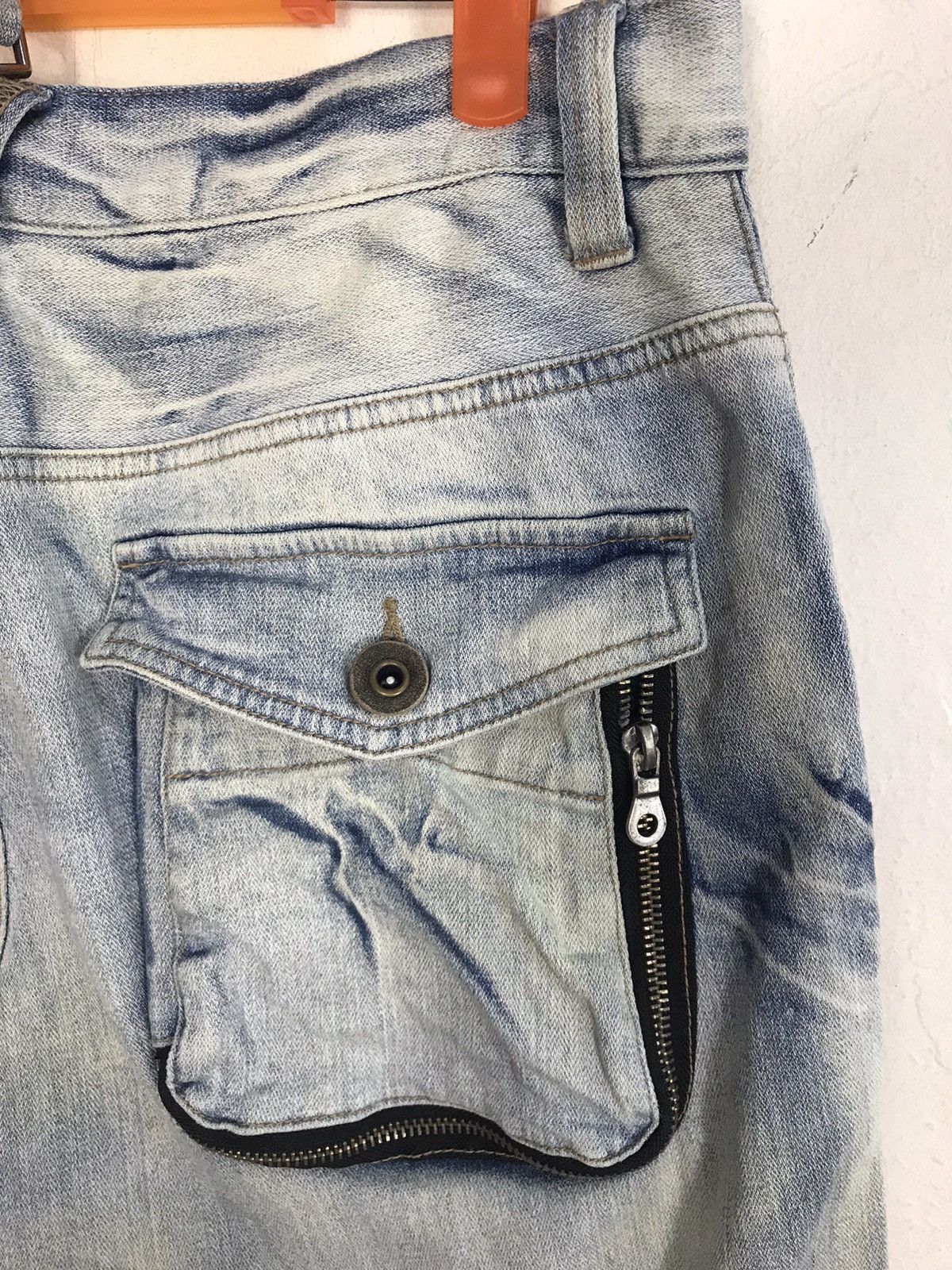 Japanese Brand × PPFM PPFM Denim Jeans Trouser Pant Banana Cut Tactical Bondage Size US 30 / EU 46 - 7 Thumbnail
