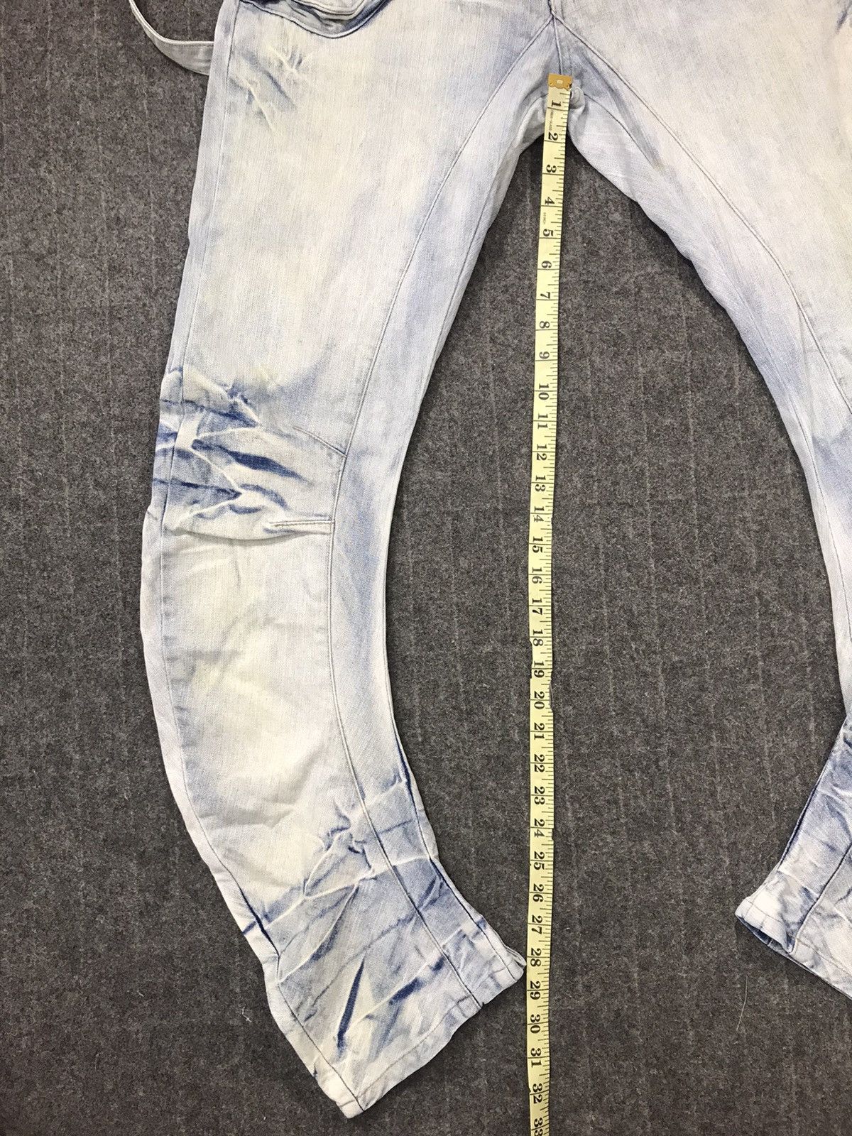 Japanese Brand × PPFM PPFM Denim Jeans Trouser Pant Banana Cut Tactical Bondage Size US 30 / EU 46 - 13 Thumbnail