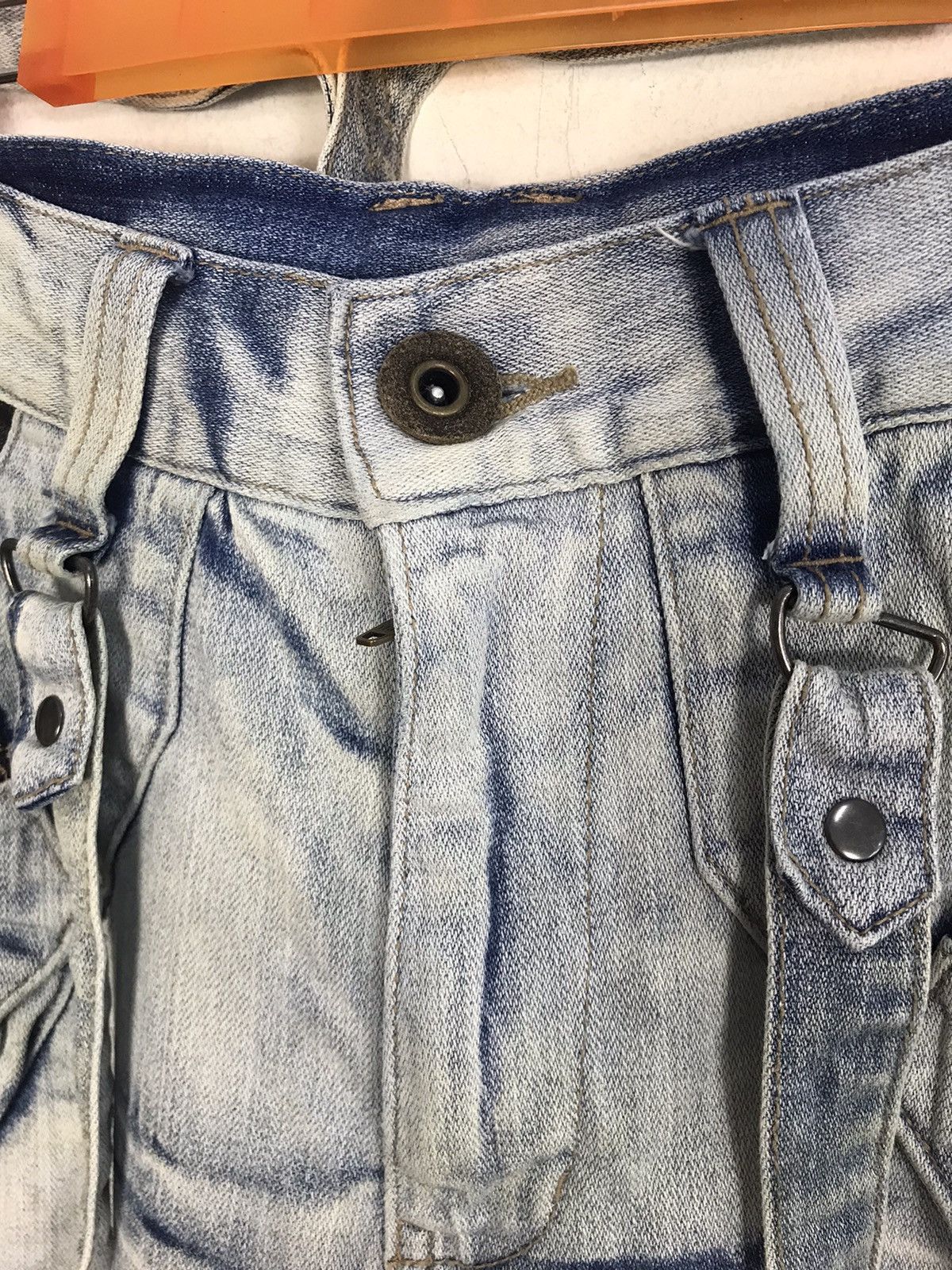 Japanese Brand × PPFM PPFM Denim Jeans Trouser Pant Banana Cut Tactical Bondage Size US 30 / EU 46 - 5 Thumbnail