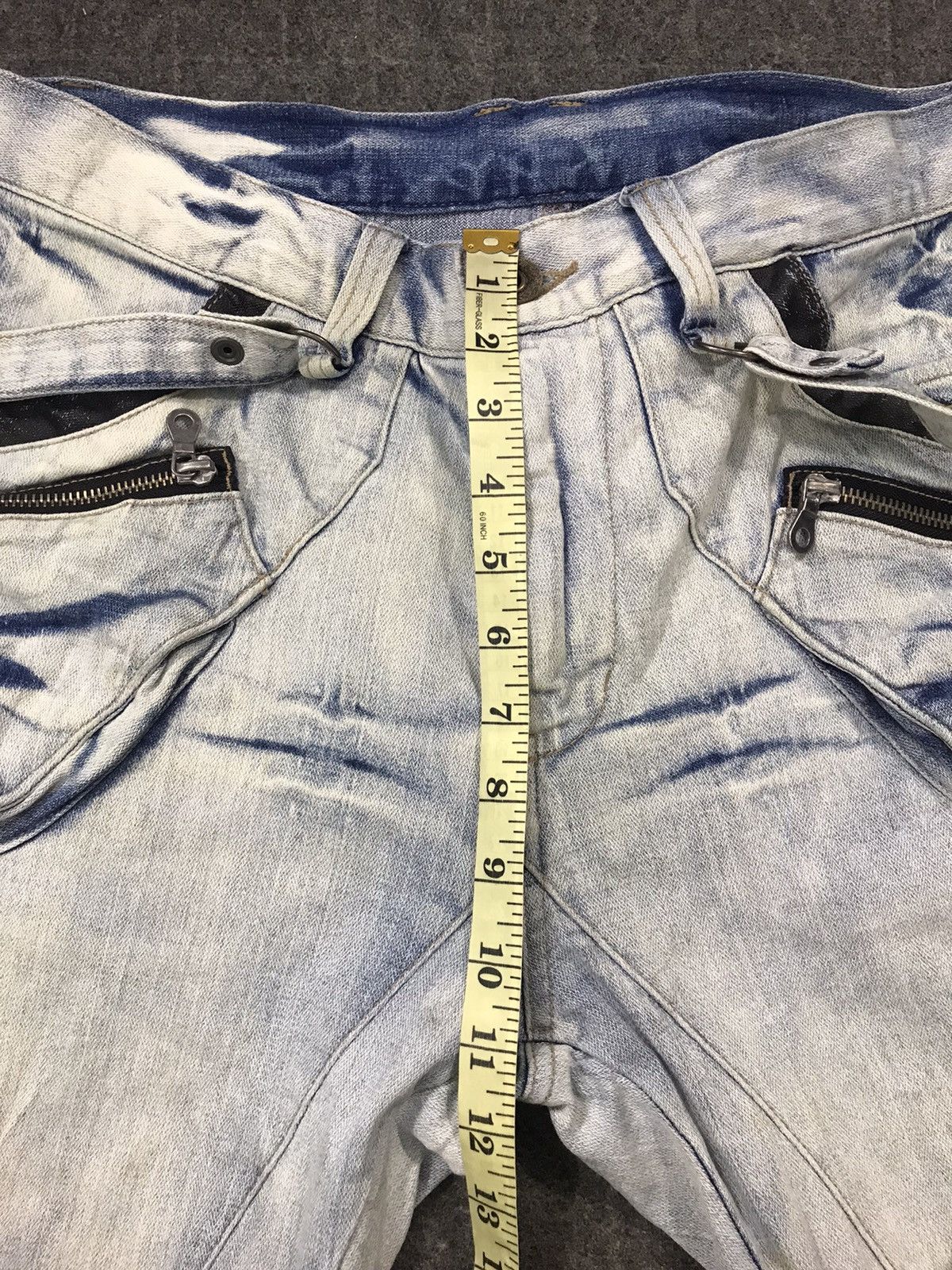 Japanese Brand × PPFM PPFM Denim Jeans Trouser Pant Banana Cut Tactical Bondage Size US 30 / EU 46 - 14 Thumbnail