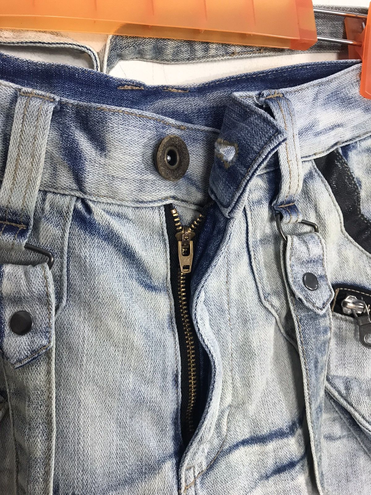 Japanese Brand × PPFM PPFM Denim Jeans Trouser Pant Banana Cut Tactical Bondage Size US 30 / EU 46 - 6 Thumbnail