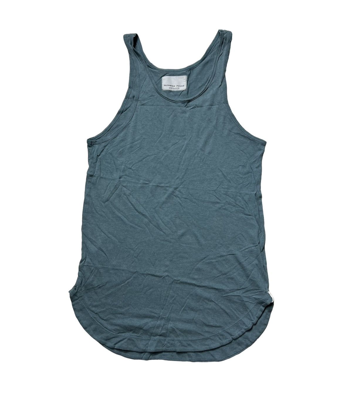 image of Number N Ine x Vintage Number(N)Ine Studious Singlet in Green, Men's (Size XS)