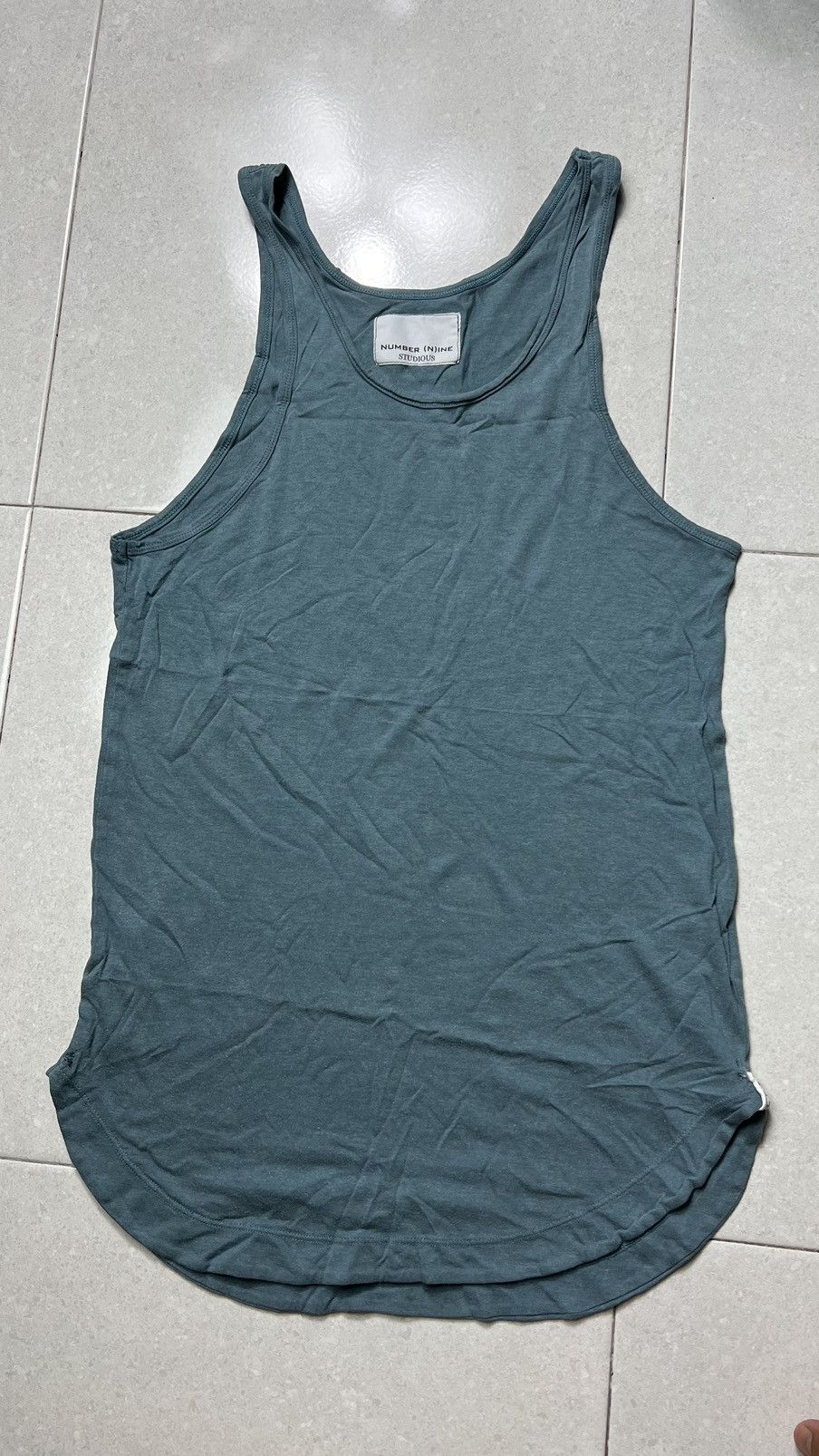 Japanese Brand Number(N)INE Studious Singlet Size US XS / EU 42 / 0 - 2 Thumbnail