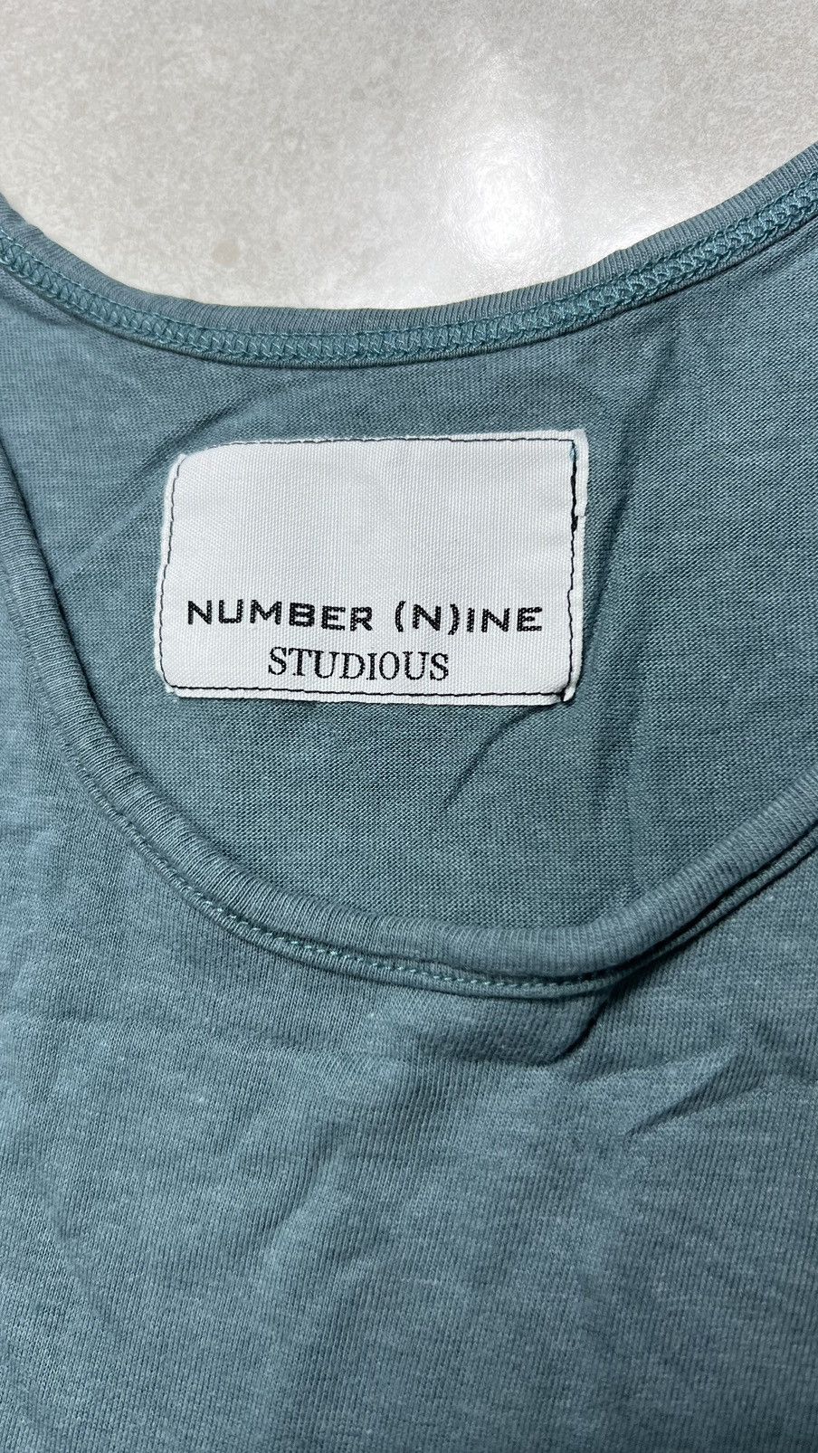 Japanese Brand Number(N)INE Studious Singlet Size US XS / EU 42 / 0 - 6 Thumbnail