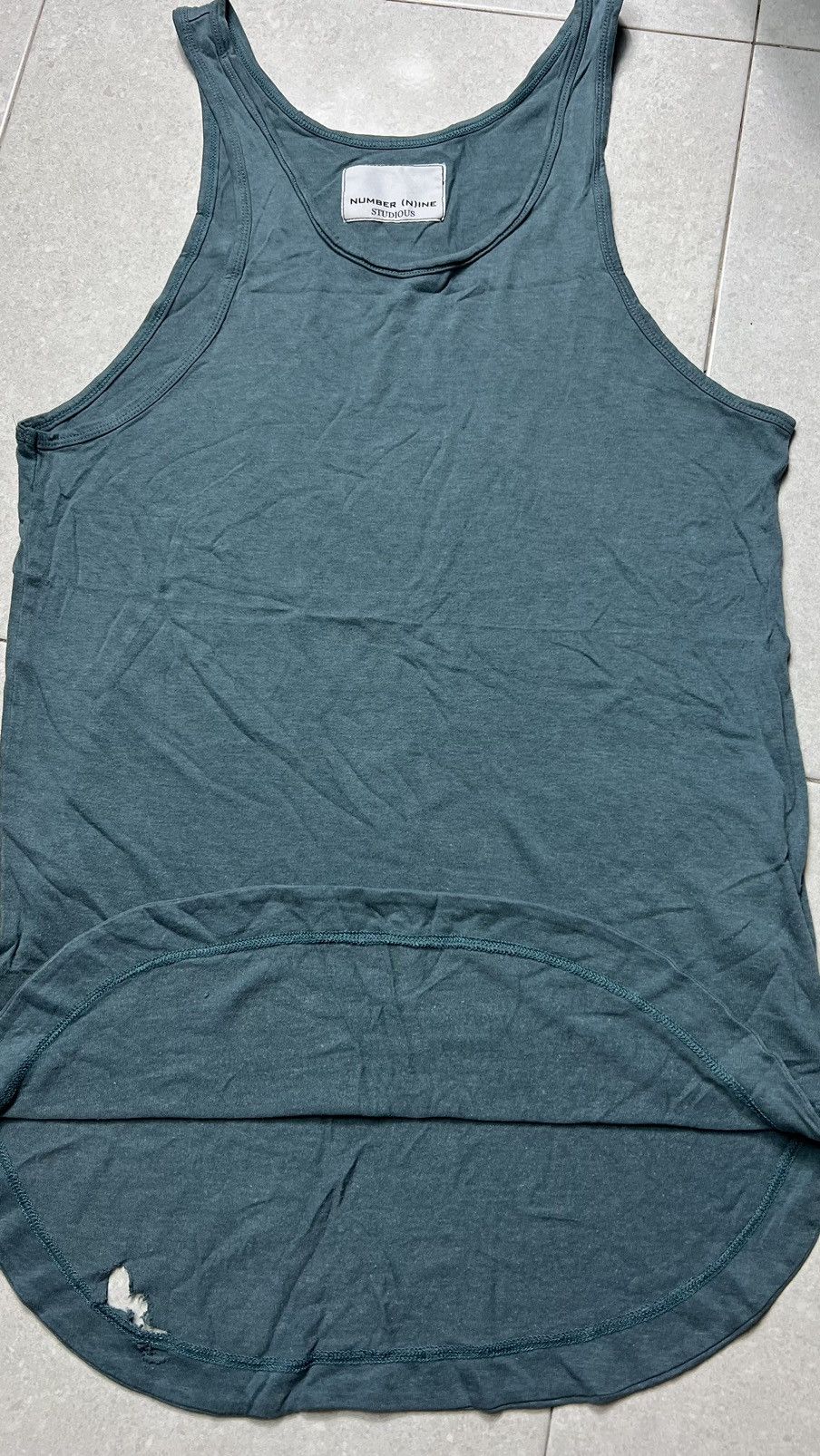 Japanese Brand Number(N)INE Studious Singlet Size US XS / EU 42 / 0 - 9 Thumbnail