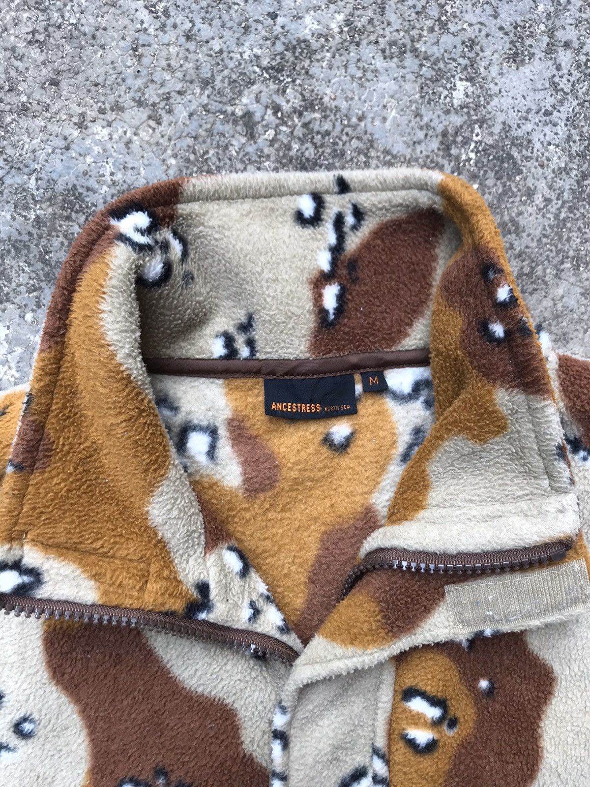 North Sea Clothing × Vintage Camo Chips Ancestress North Sea Fleece Jacket Size US M / EU 48-50 / 2 - 3 Thumbnail