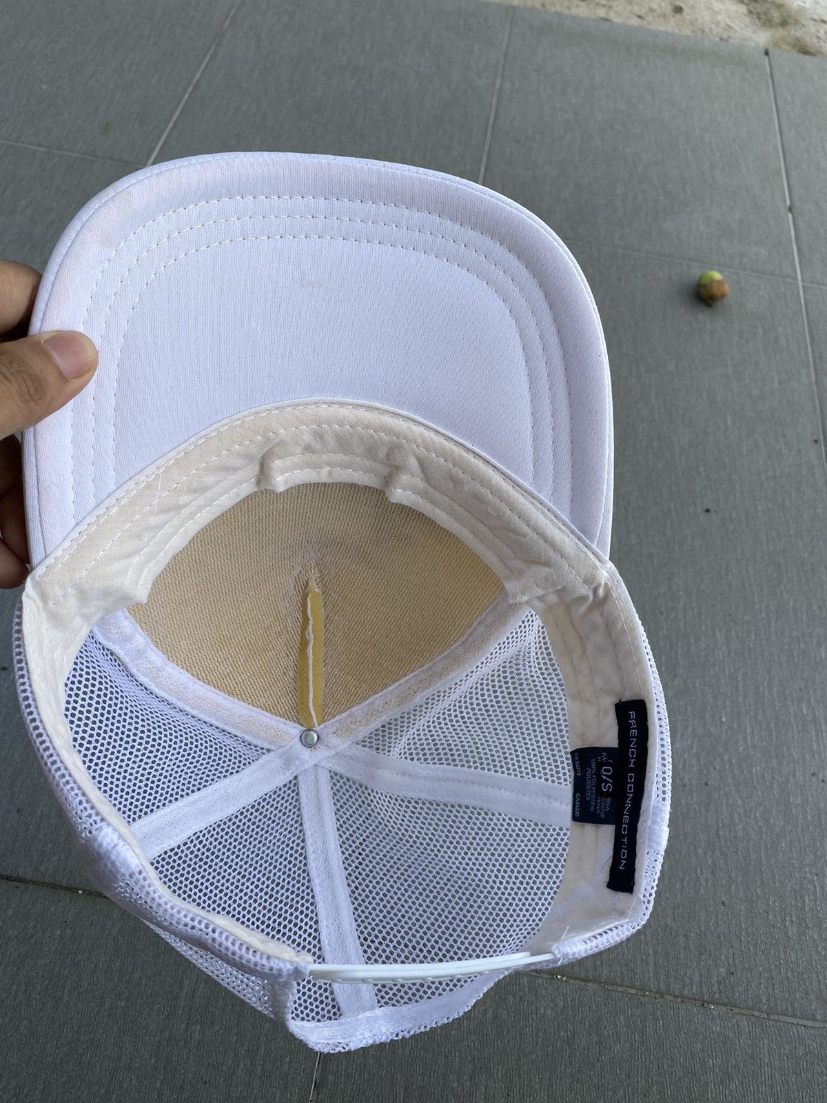 FCUK × Japanese Brand french connection “fcuk” white streetwear trucker hat Size ONE SIZE - 7 Thumbnail