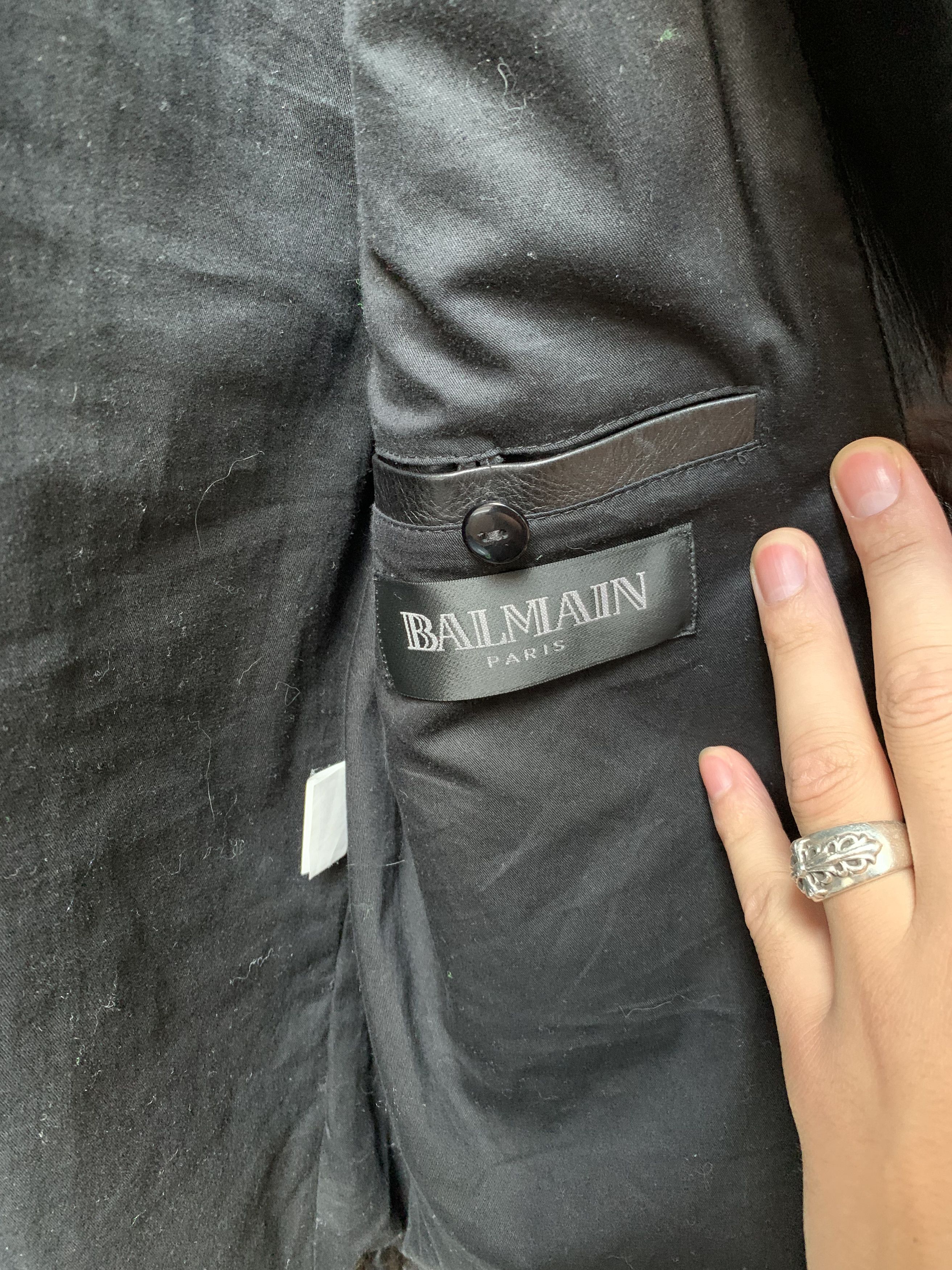 Balmain SS10 XXL Decarnin Balmain Militant Jacket eu54 XL Size US XL / EU 56 / 4 - 9 Thumbnail