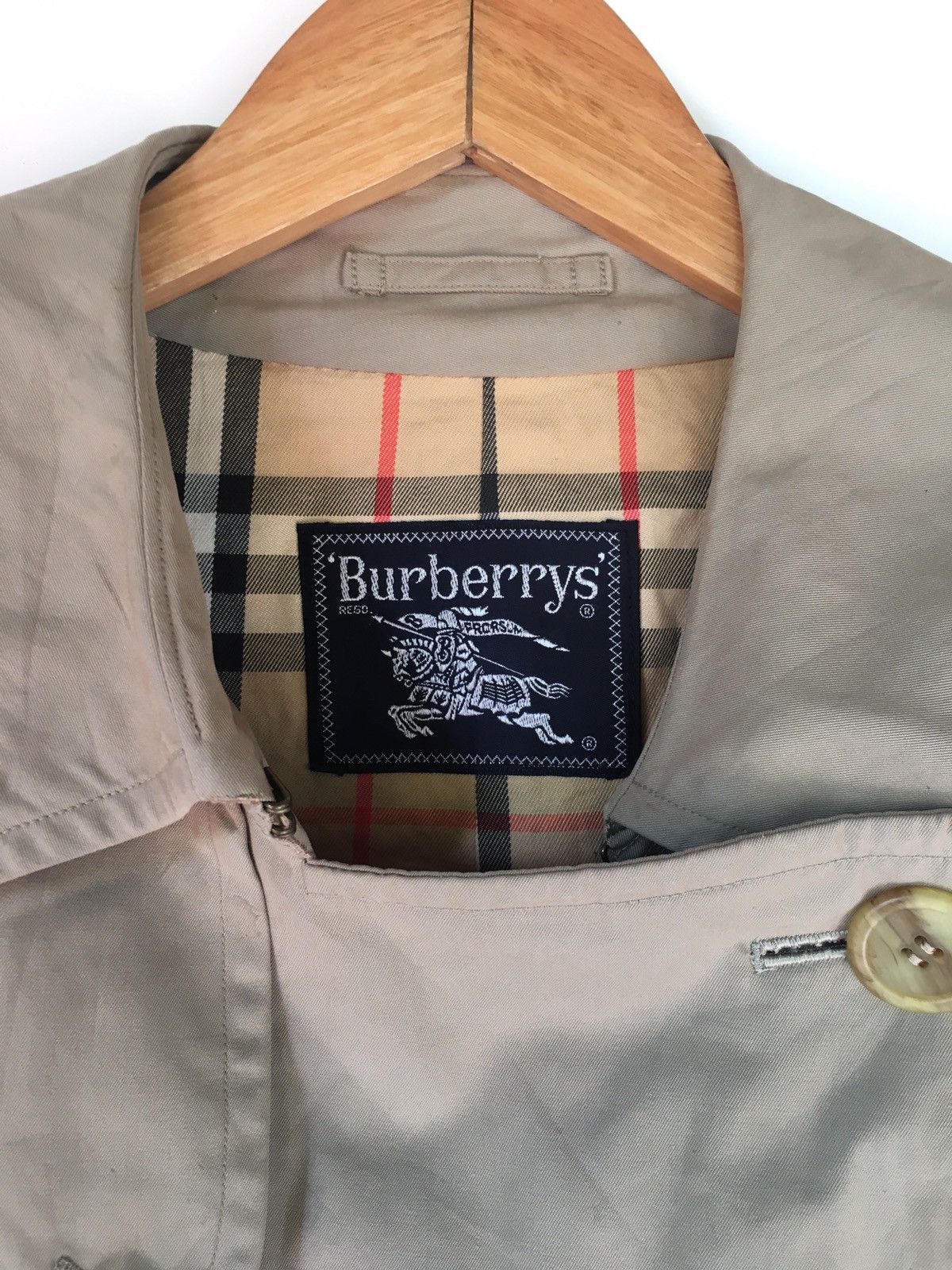 Burberry Vintage Burberry trench coats nova check for men jackets Size US L / EU 52-54 / 3 - 6 Thumbnail