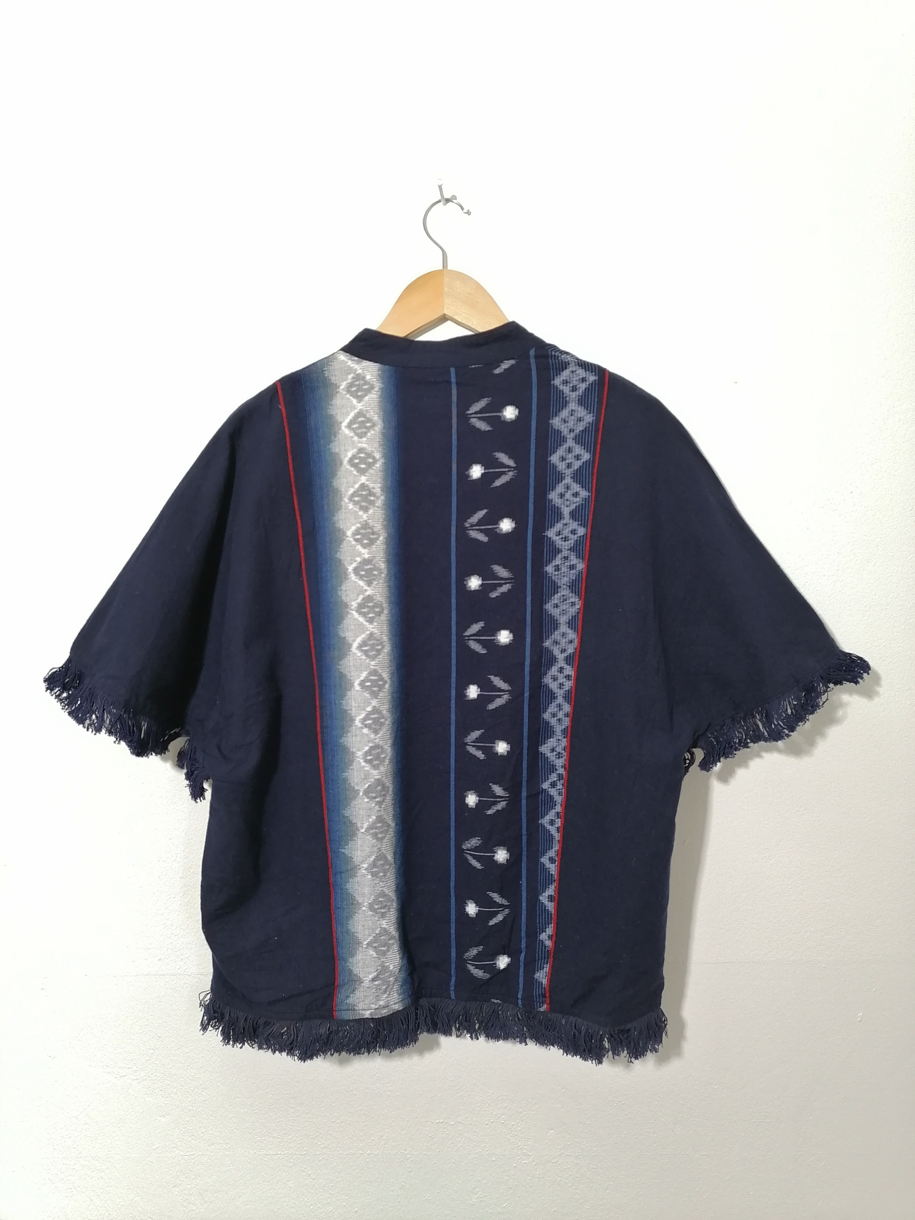 Japanese Brand Kimono Zipper Style Shirt Size M / US 6-8 / IT 42-44 - 2 Thumbnail