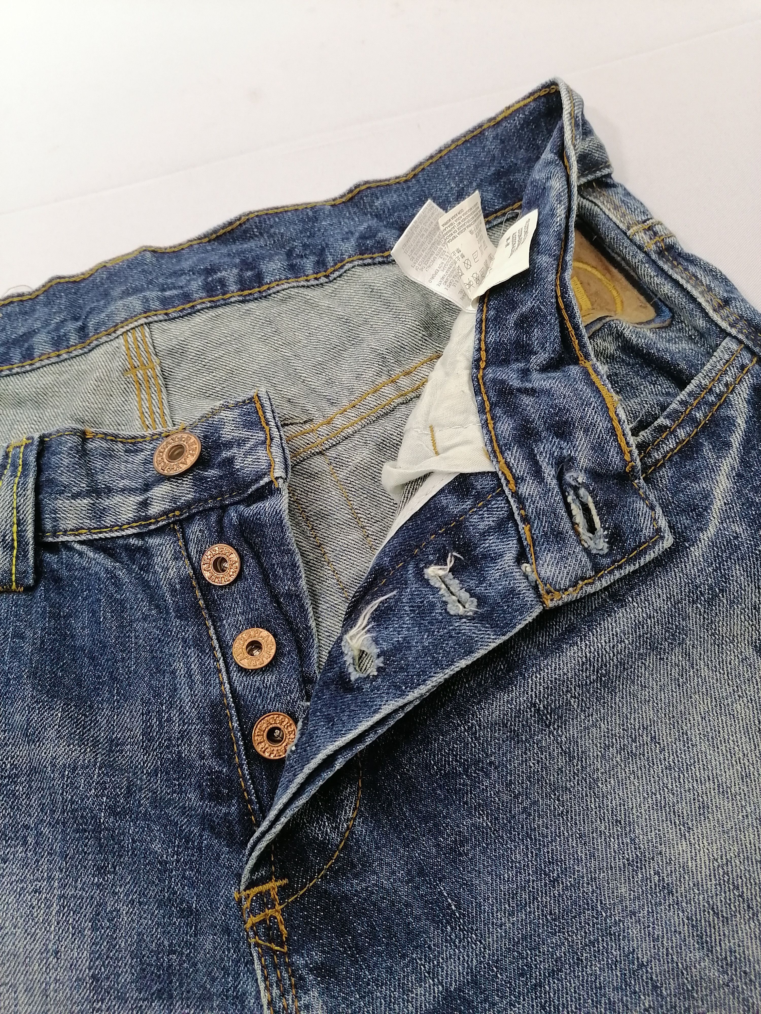 Replay Replay Patchwork Denim Jeans Size US 34 / EU 50 - 4 Thumbnail