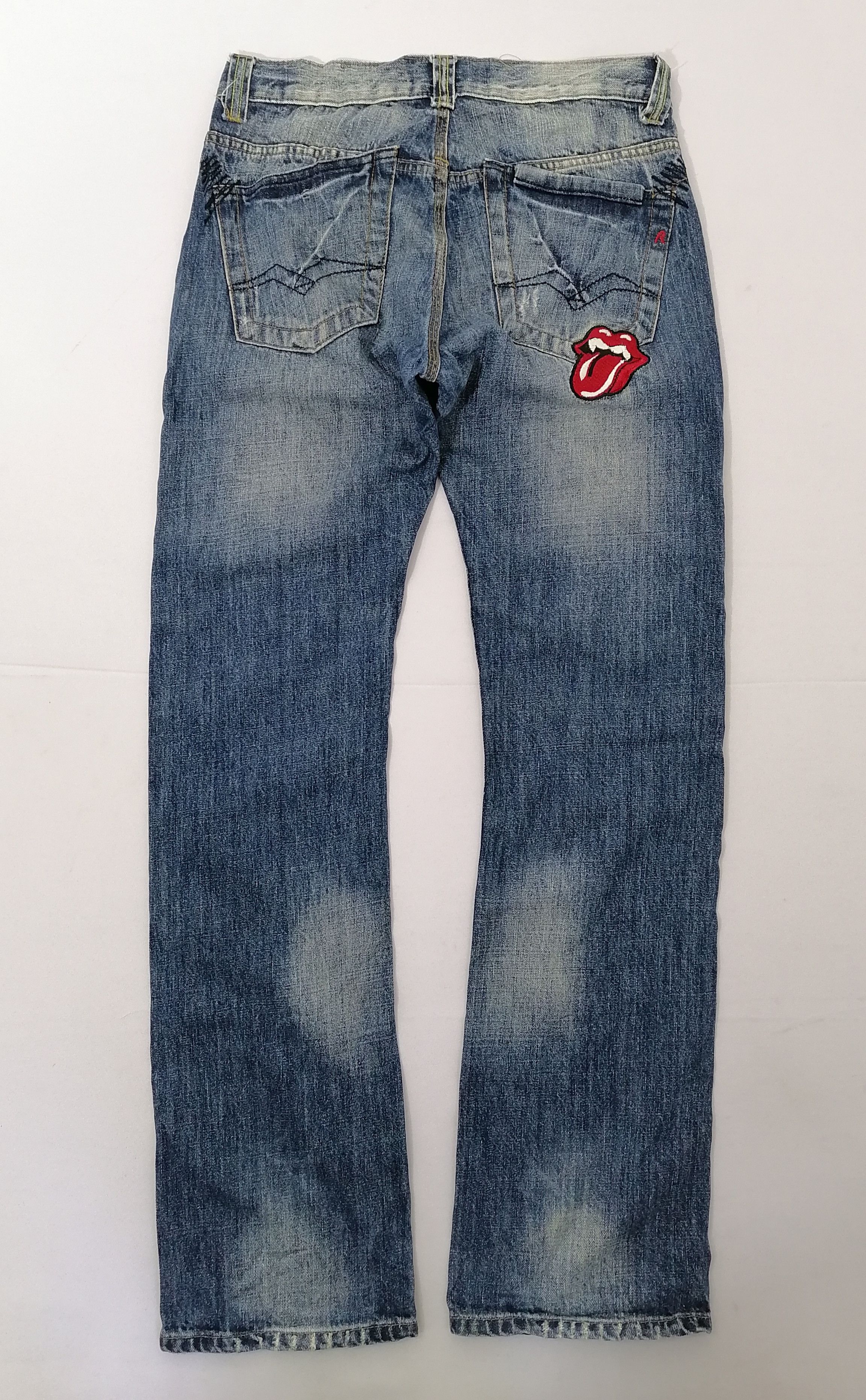 Replay Replay Patchwork Denim Jeans Size US 34 / EU 50 - 2 Thumbnail