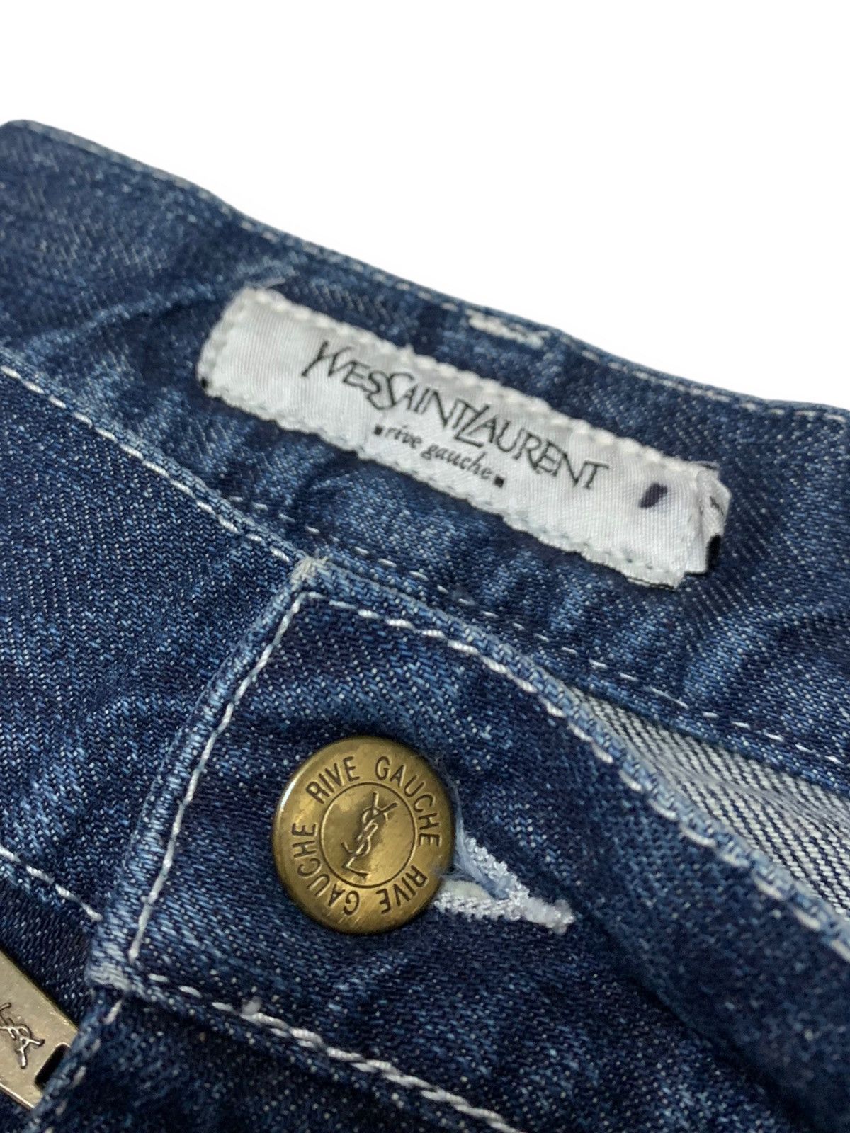 Designer × Yves Saint Laurent YVES SAINT LAURENT LOVE ME ITALIAN DESIGNER DENIM Size US 31 - 3 Thumbnail