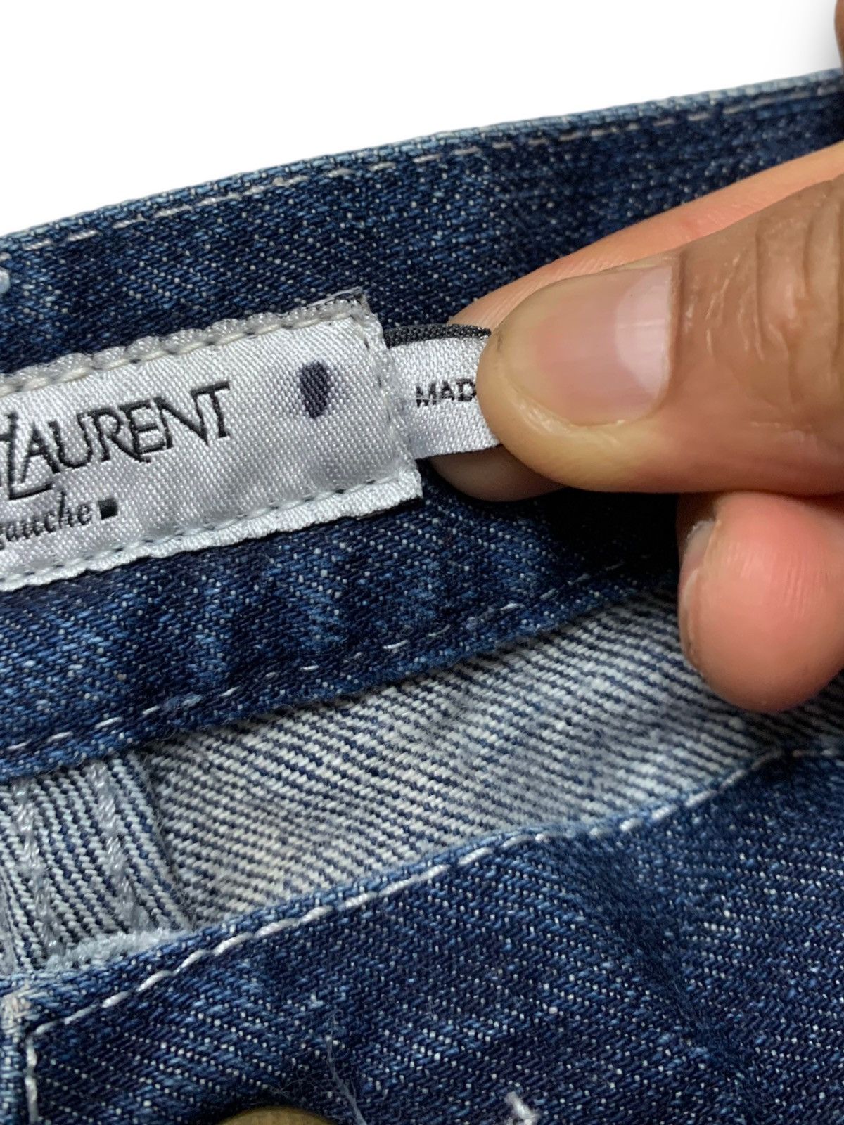 Designer × Yves Saint Laurent YVES SAINT LAURENT LOVE ME ITALIAN DESIGNER DENIM Size US 31 - 4 Thumbnail