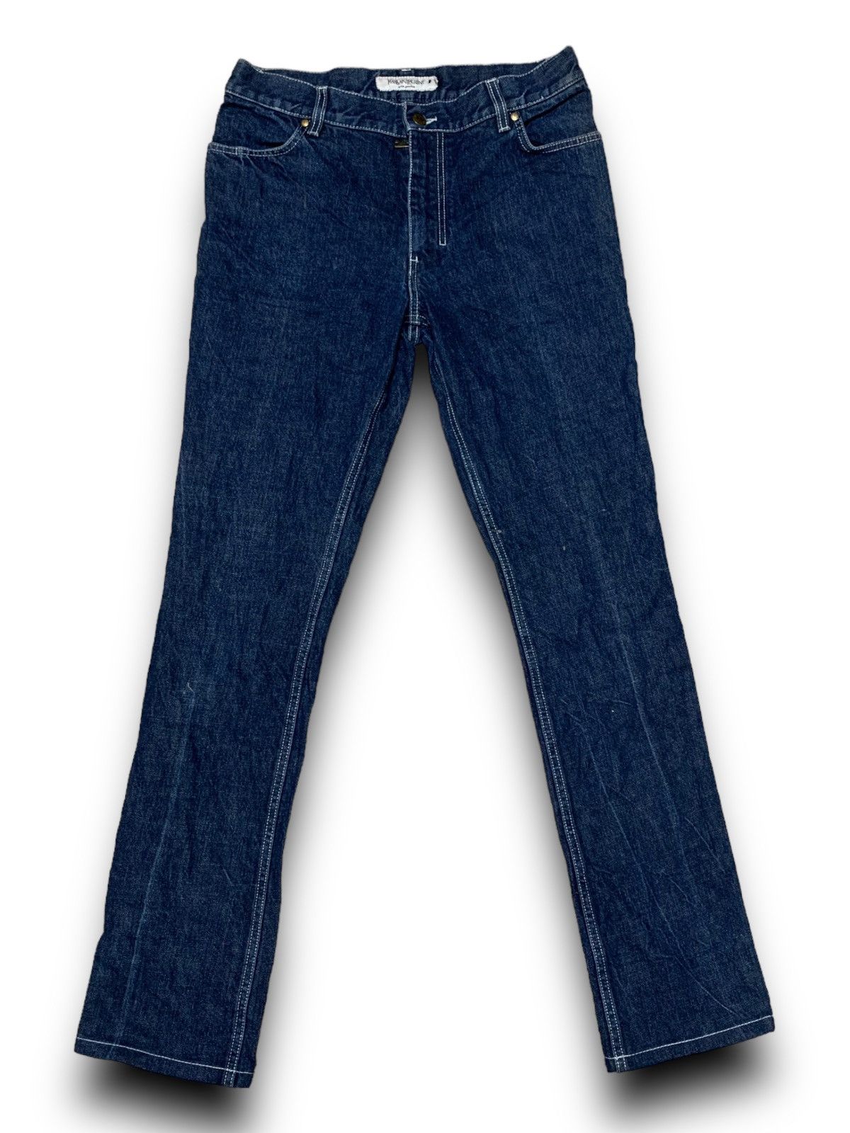 Designer × Yves Saint Laurent YVES SAINT LAURENT LOVE ME ITALIAN DESIGNER DENIM Size US 31 - 1 Thumbnail