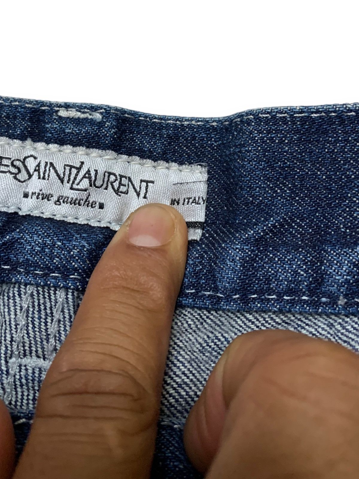 Designer × Yves Saint Laurent YVES SAINT LAURENT LOVE ME ITALIAN DESIGNER DENIM Size US 31 - 5 Thumbnail