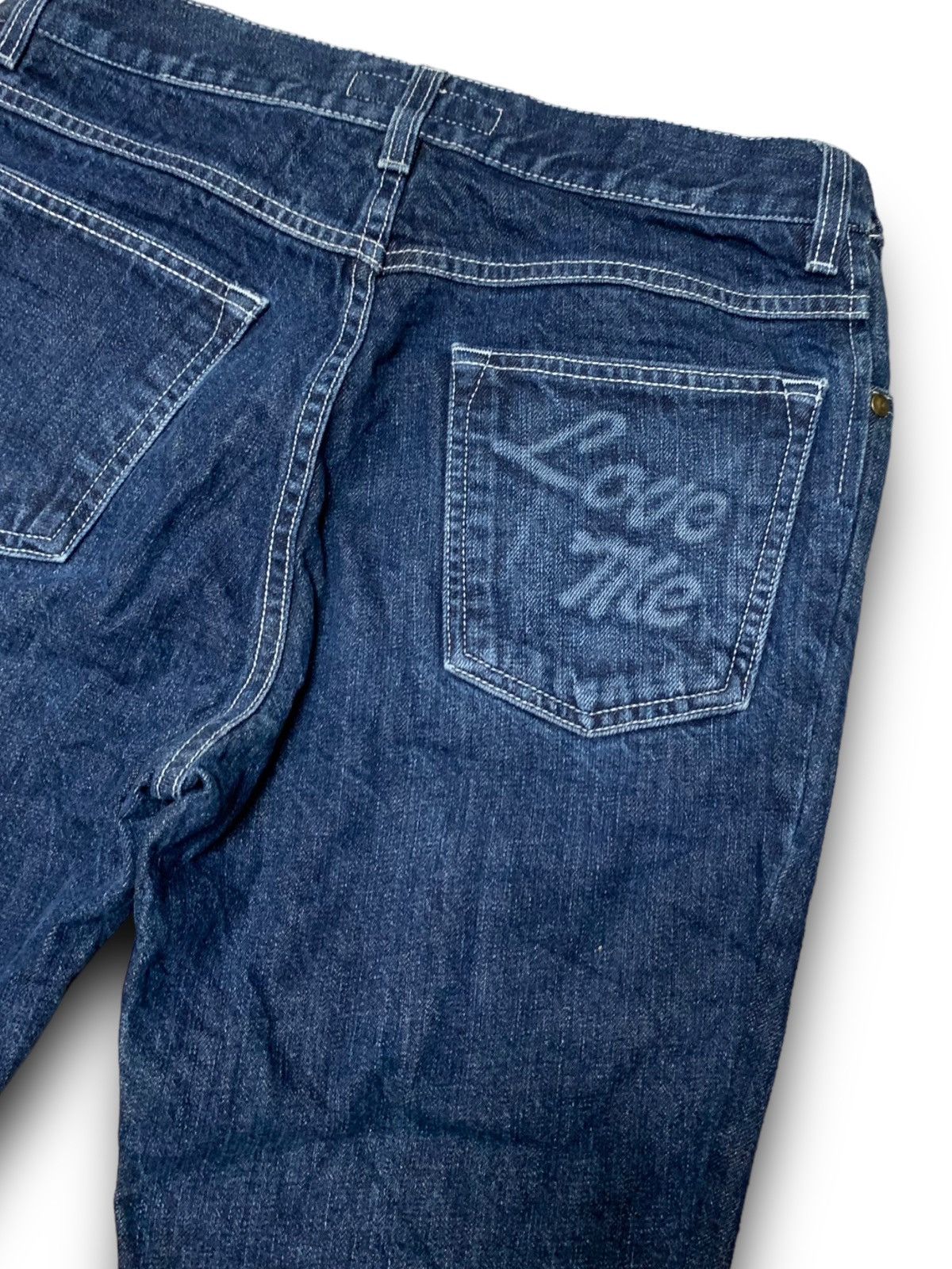 Designer × Yves Saint Laurent YVES SAINT LAURENT LOVE ME ITALIAN DESIGNER DENIM Size US 31 - 11 Thumbnail