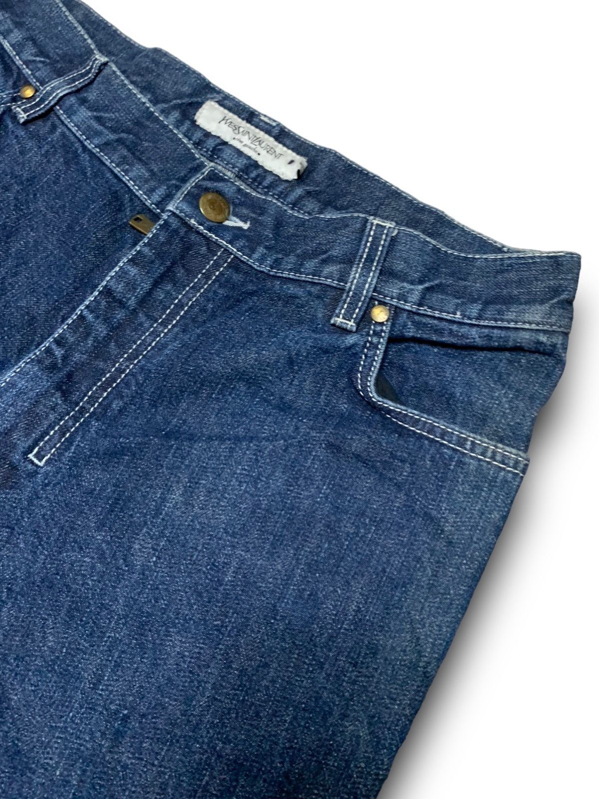 Designer × Yves Saint Laurent YVES SAINT LAURENT LOVE ME ITALIAN DESIGNER DENIM Size US 31 - 7 Thumbnail