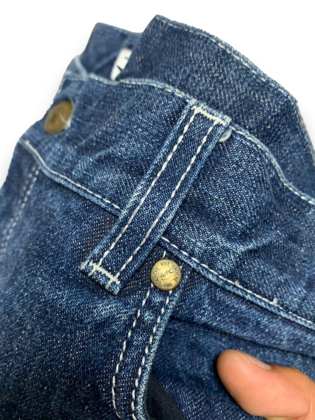 Designer × Yves Saint Laurent YVES SAINT LAURENT LOVE ME ITALIAN DESIGNER DENIM Size US 31 - 13 Thumbnail