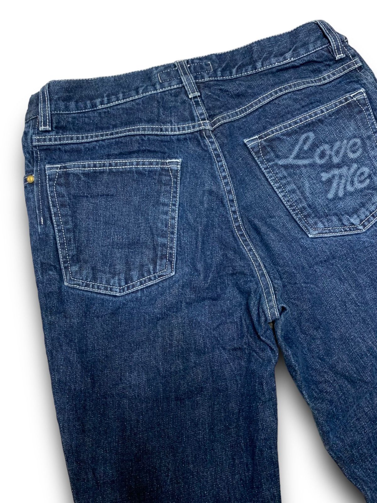 Designer × Yves Saint Laurent YVES SAINT LAURENT LOVE ME ITALIAN DESIGNER DENIM Size US 31 - 12 Thumbnail