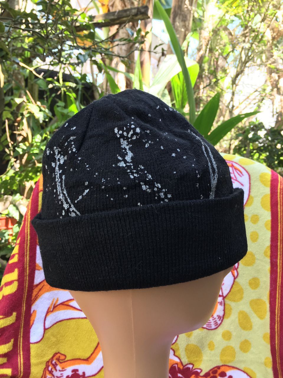 Other Casual Splotter black beanie’s Size ONE SIZE - 2 Thumbnail